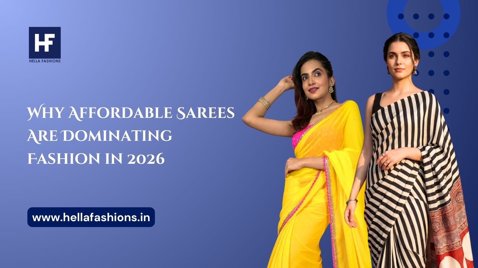 Why Affordable Sarees Are Dominating Fashion in 2026