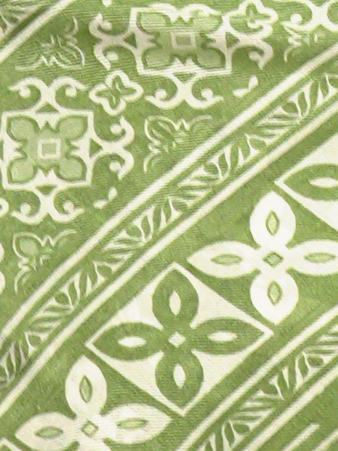 Floral Cotton Blend Saree