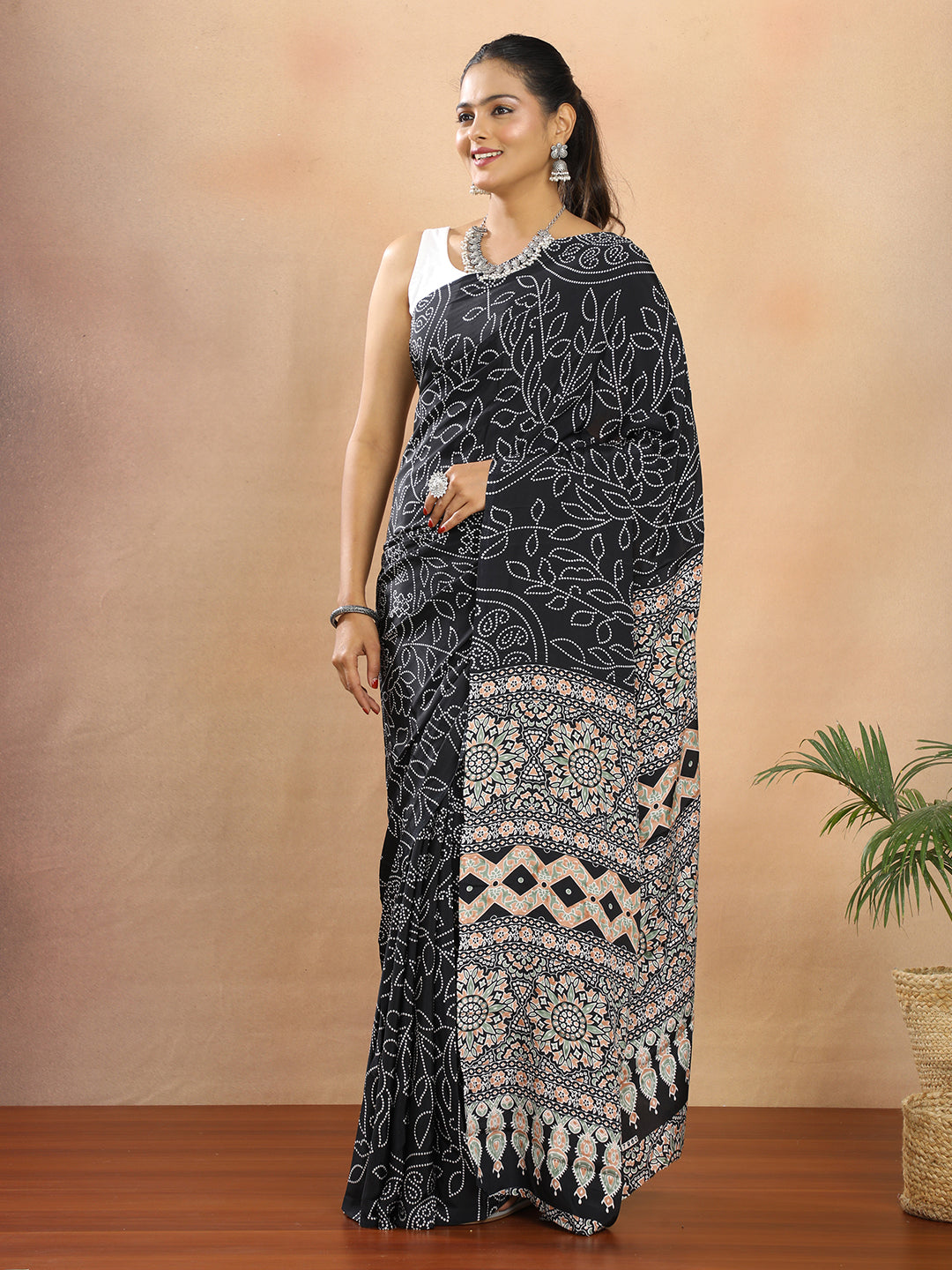 Woven Crepe Silk Saree