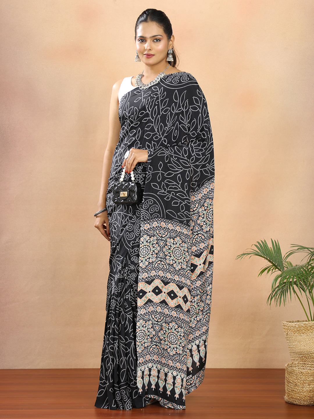 Woven Crepe Silk Saree