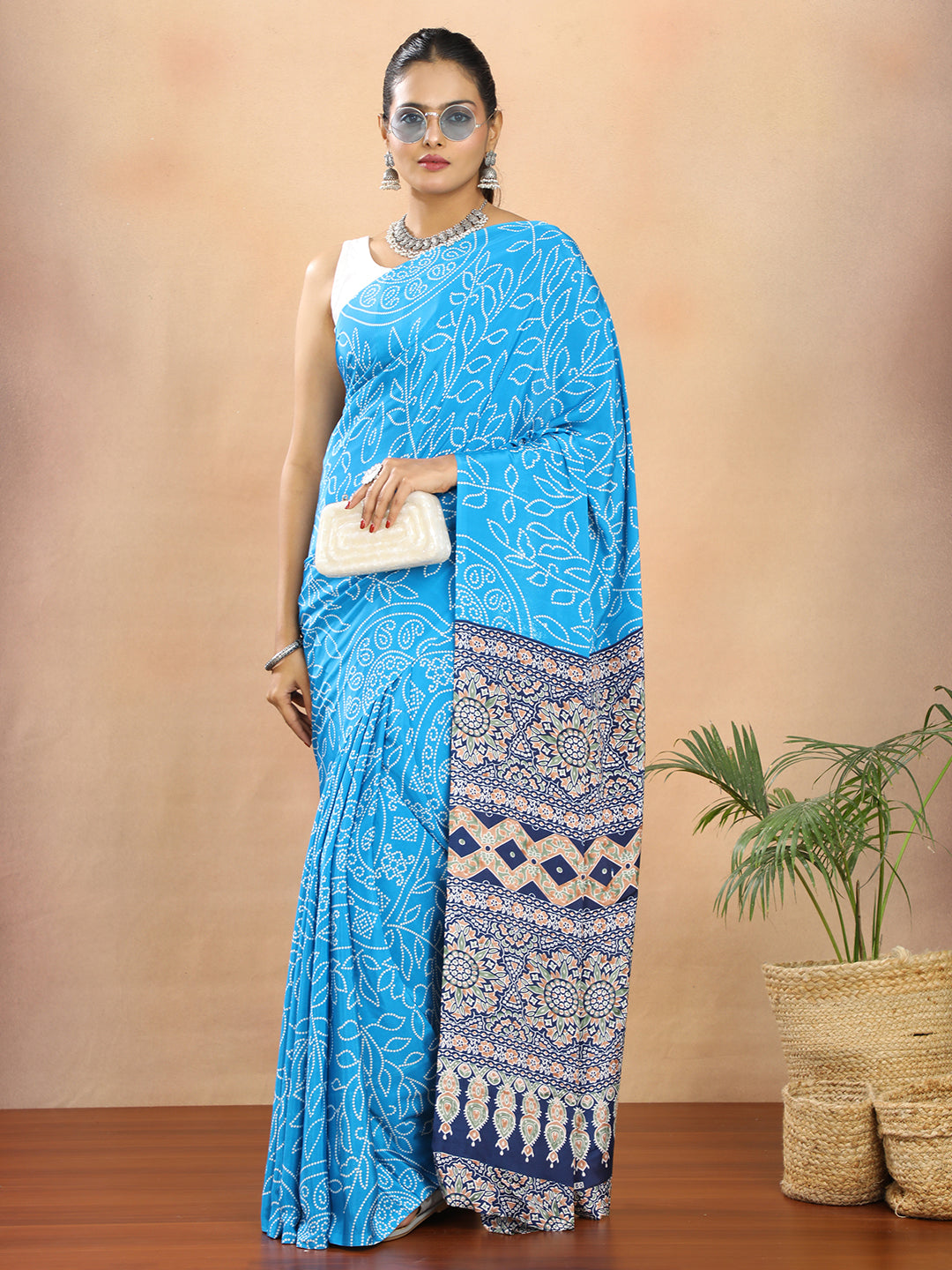 Woven Crepe Silk Saree