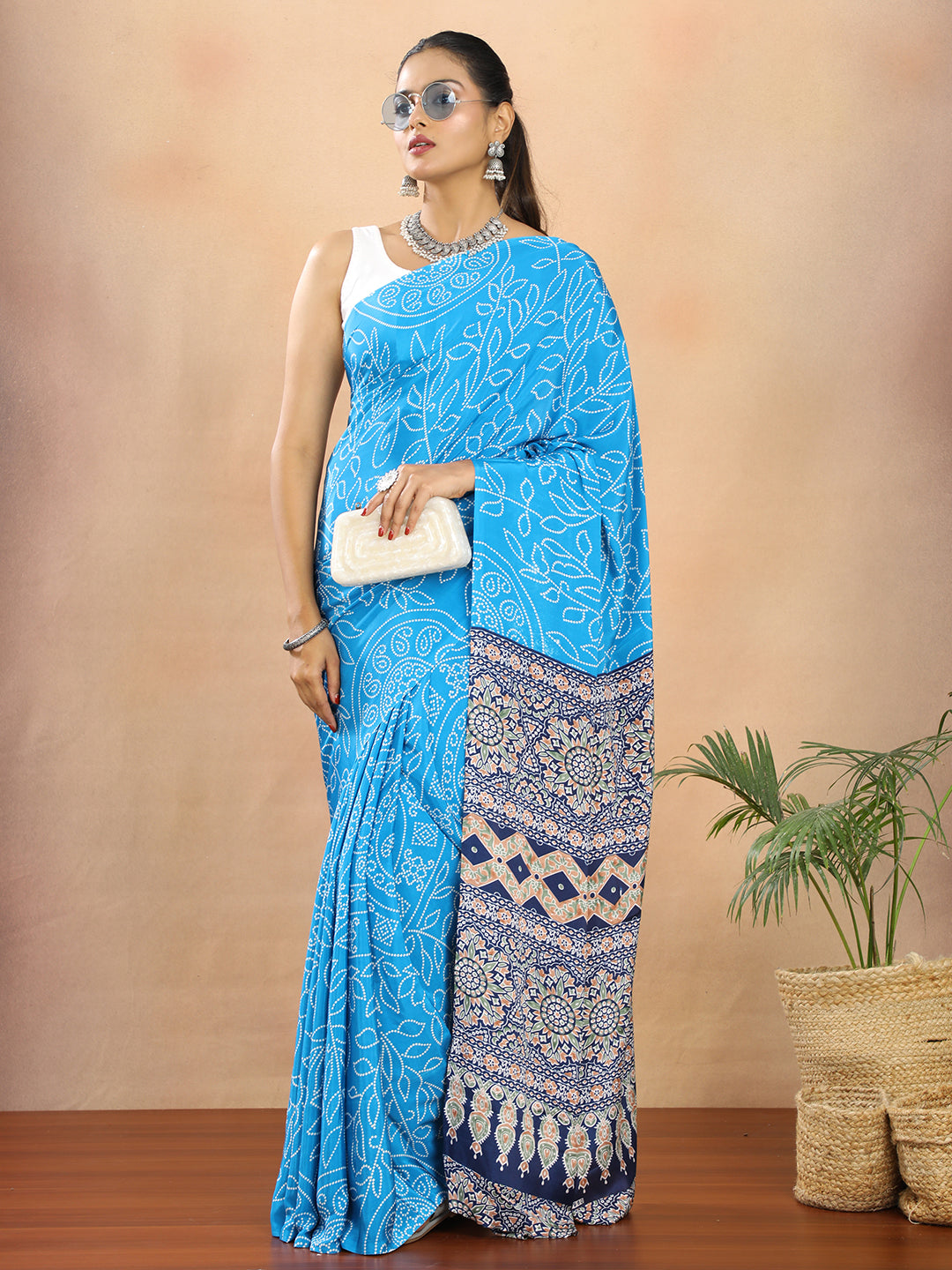 Woven Crepe Silk Saree