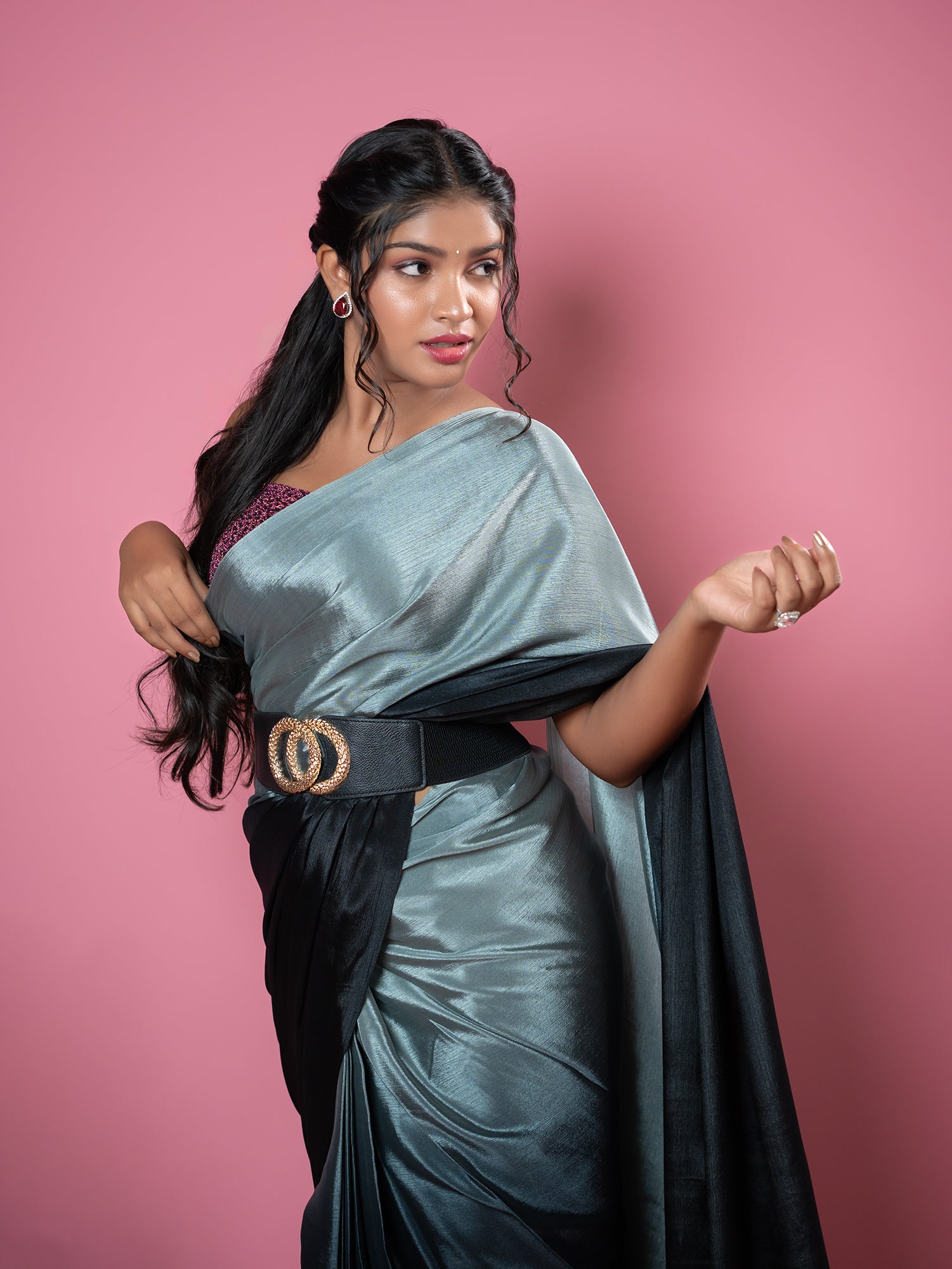 Ready To Wear Chiffon Saree