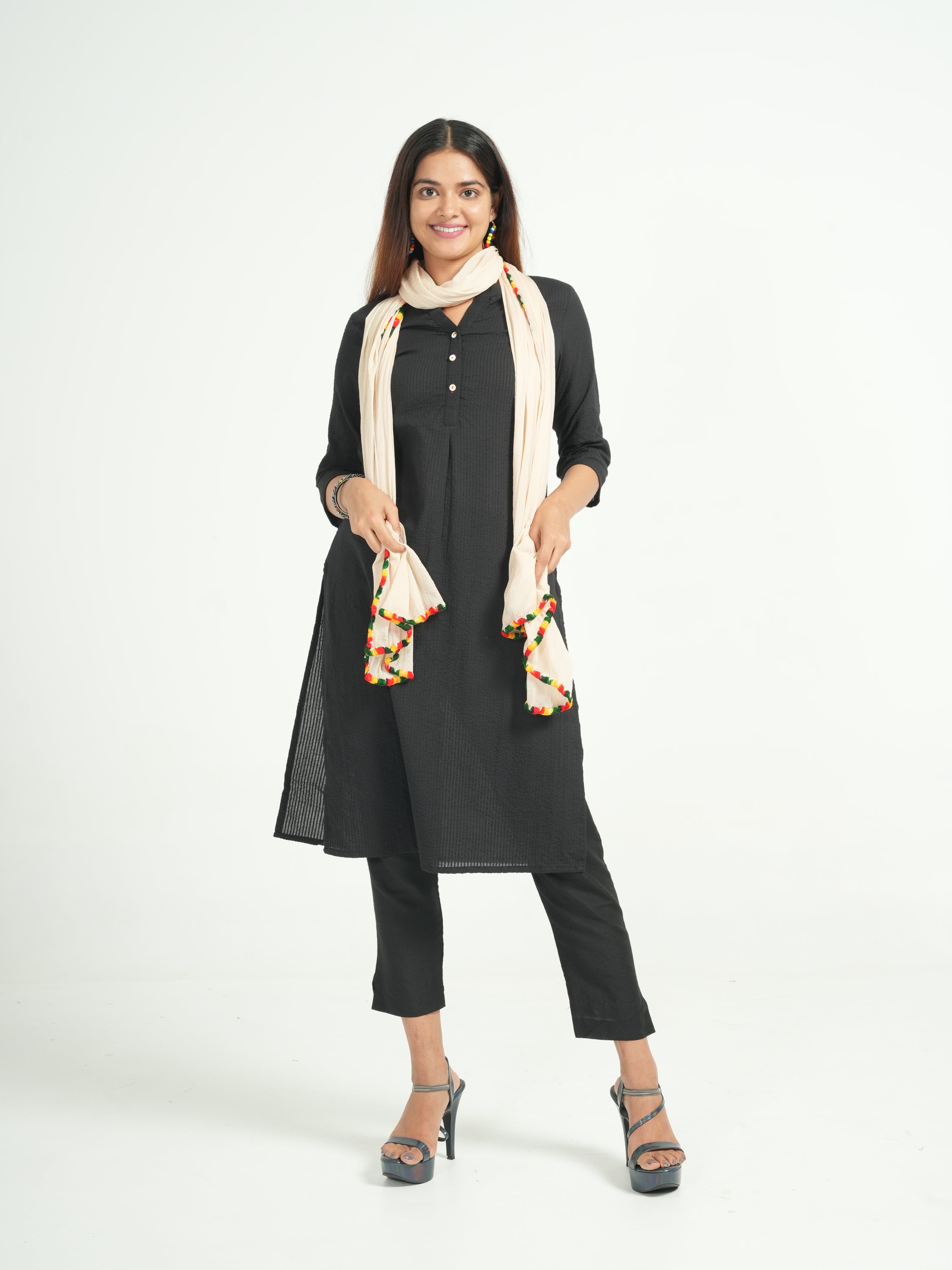 Chiffon Solid Dupatta