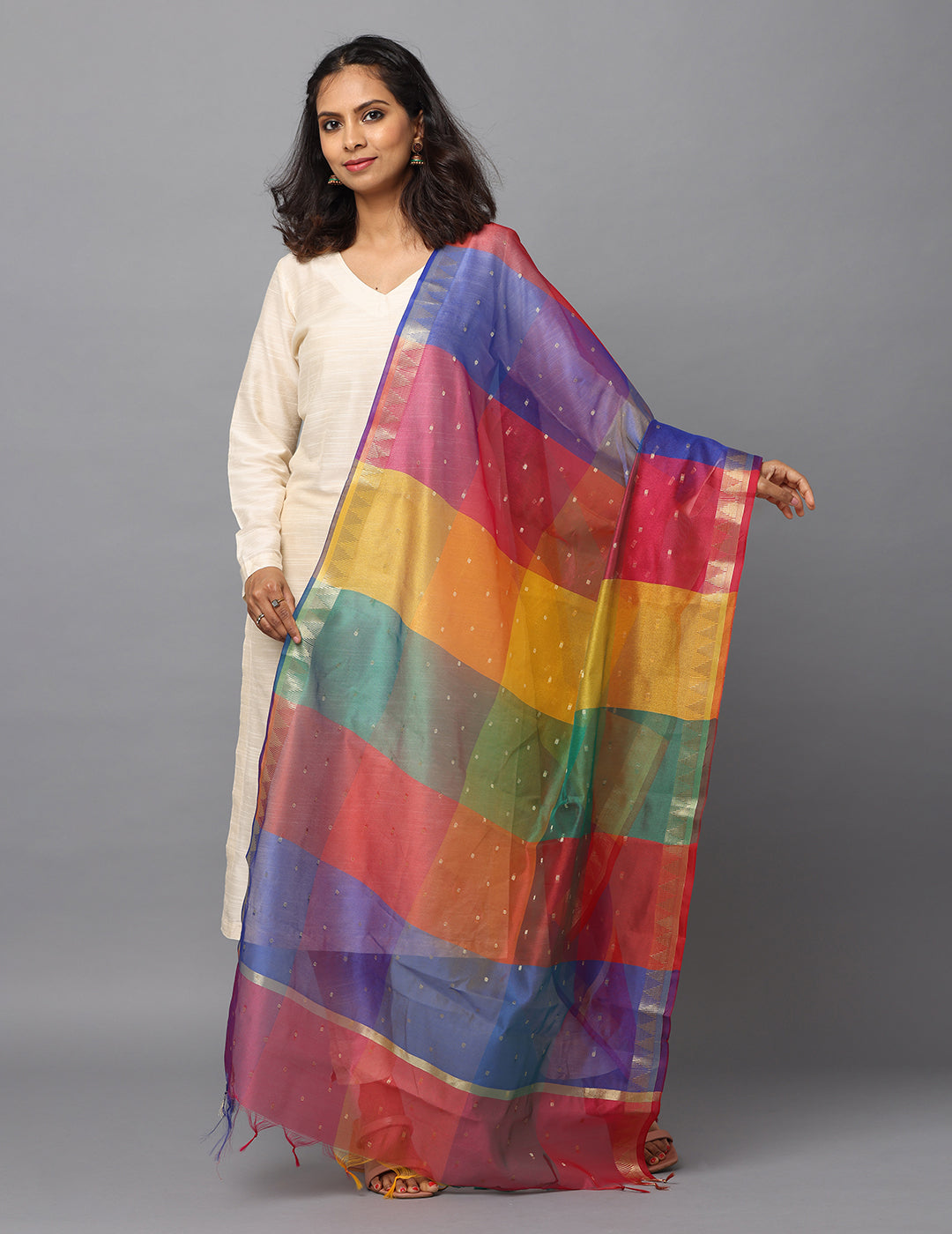 Chanderi Gota Patti Dupatta