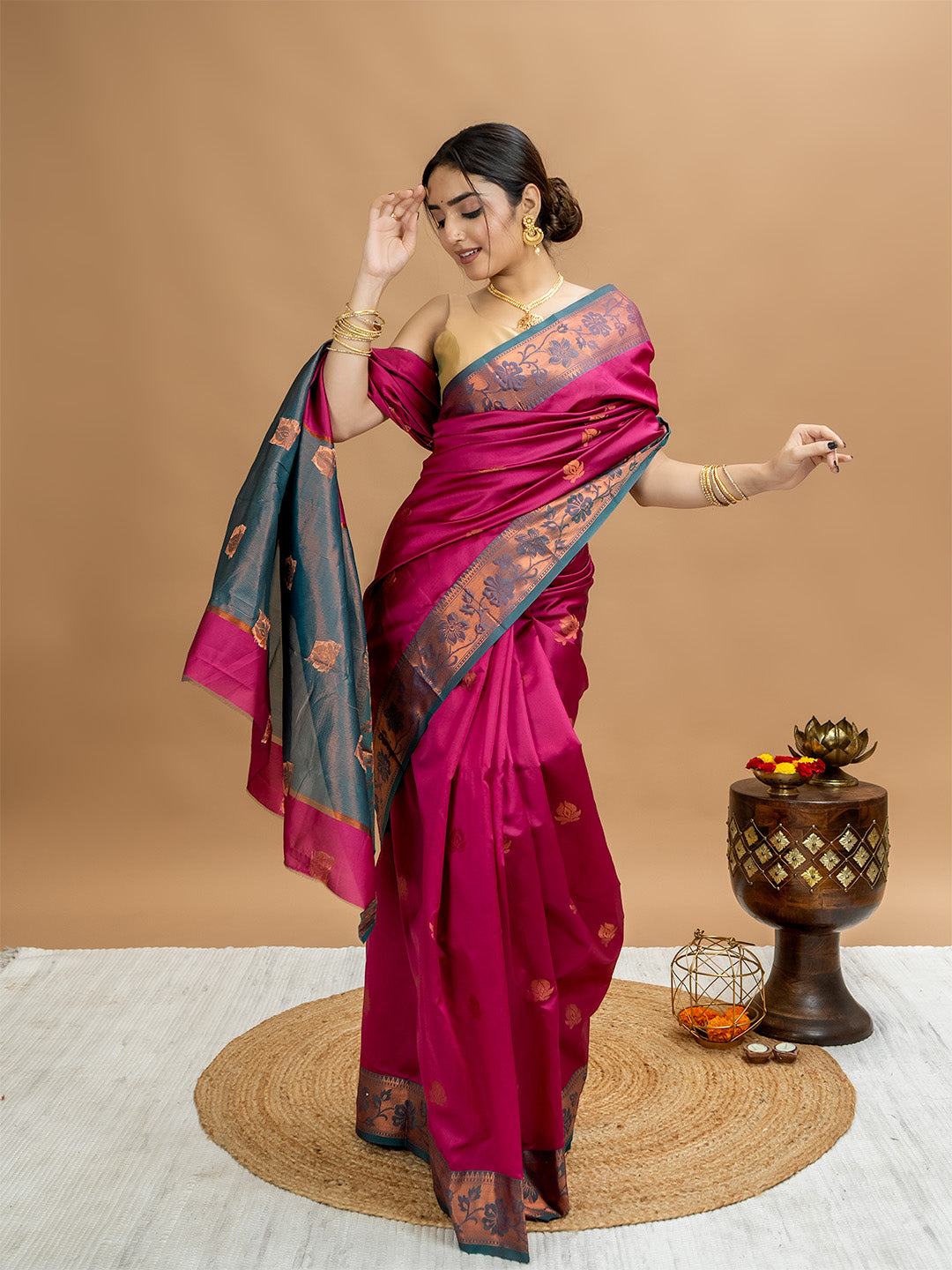 Woven Art Silk Saree