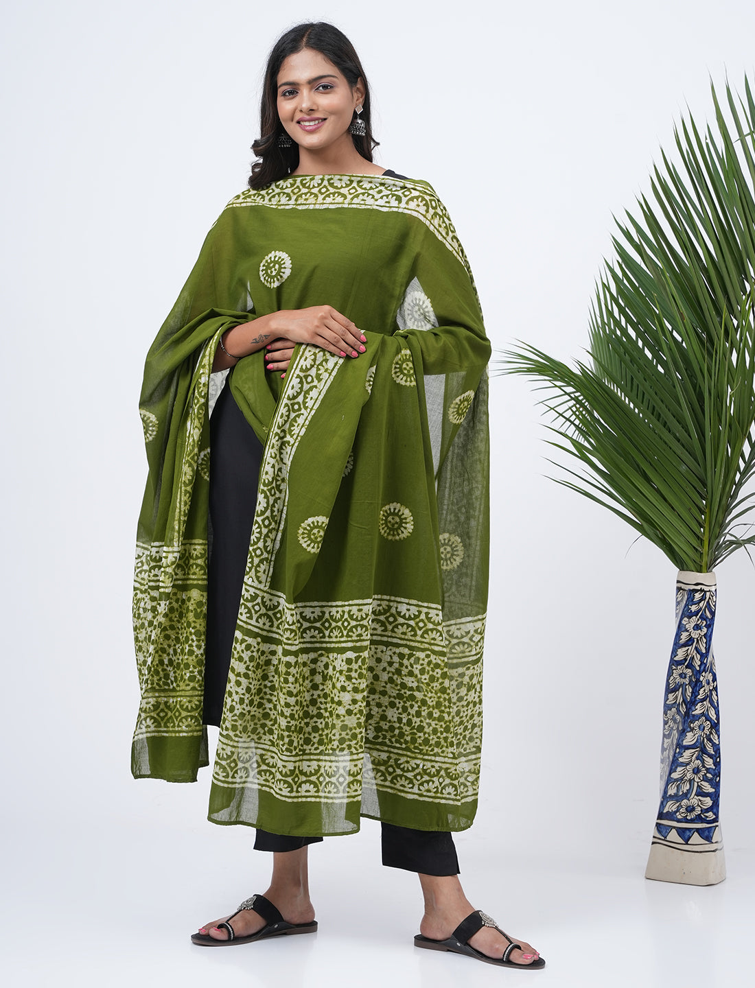 Batik Cotton Dupatta