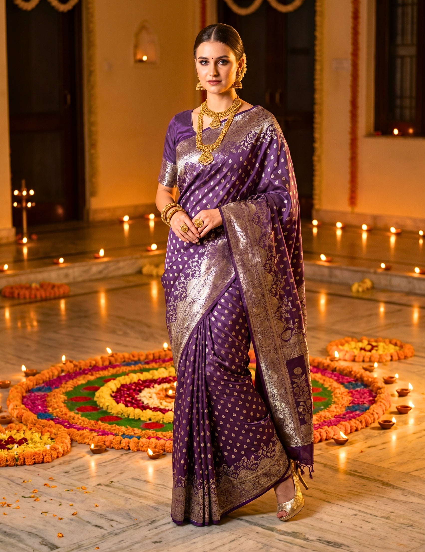 Banarasi Viscose Silk Saree