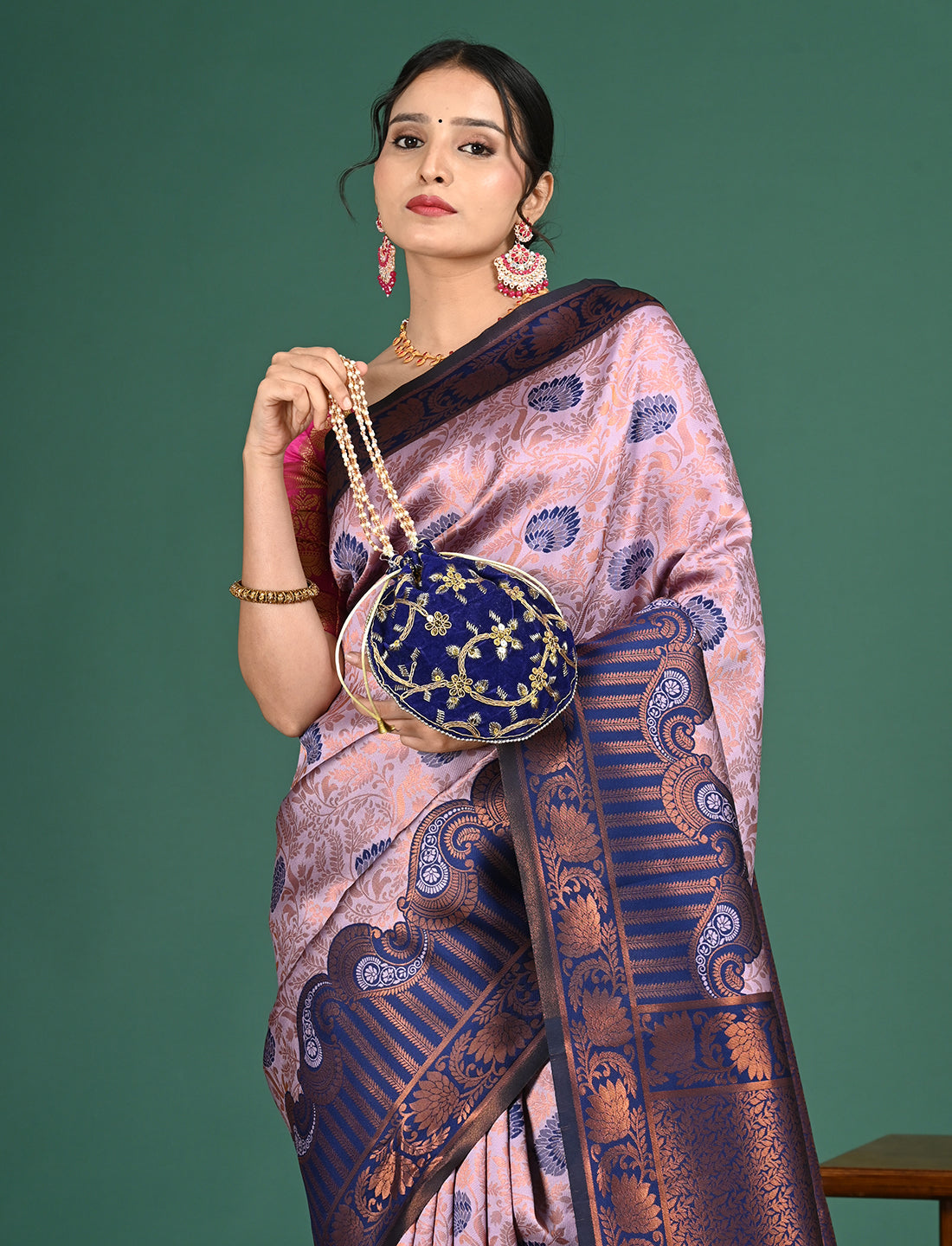 South Art Silk Geometric Saree