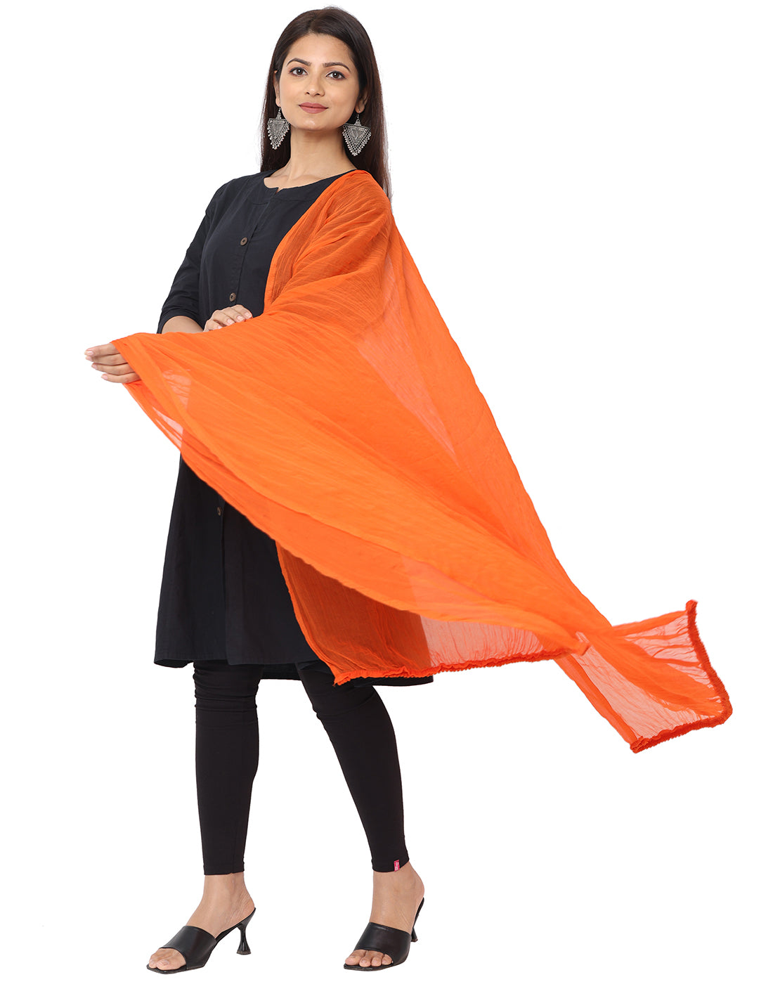 Solid Chiffon Dupatta