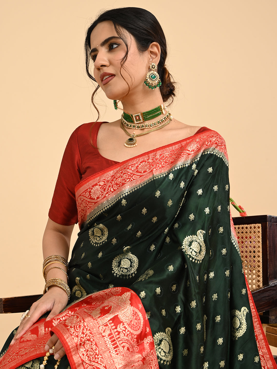 Banarasi Viscose Silk Saree