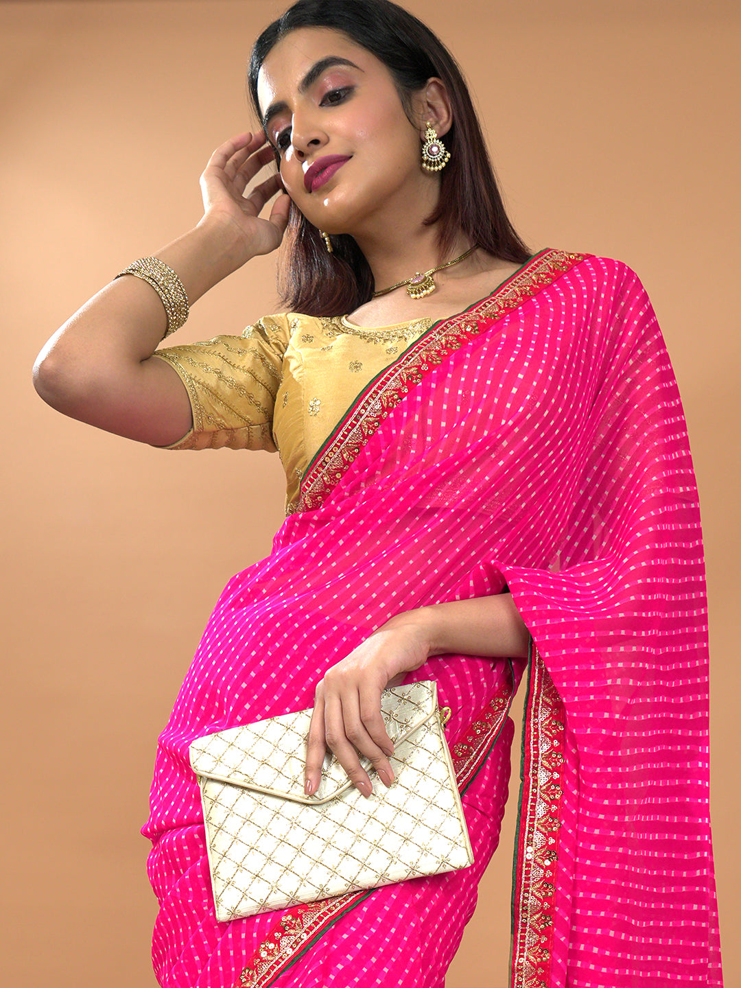 Bandhini Georgette Saree