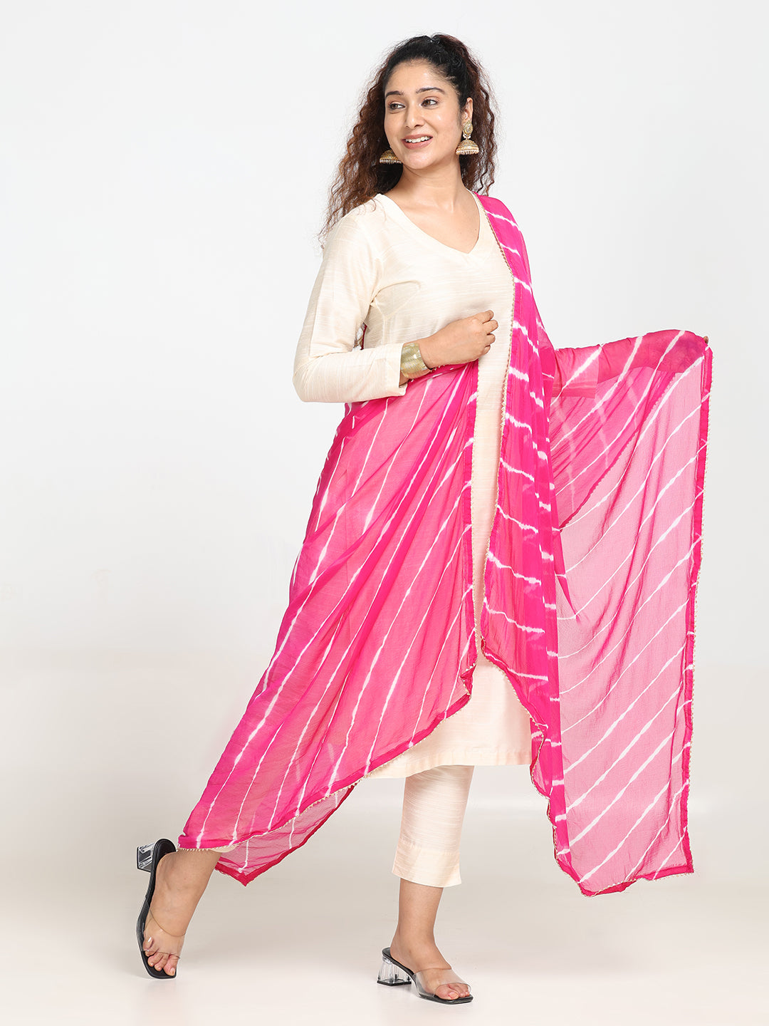 Chiffon Stripe Dupatta