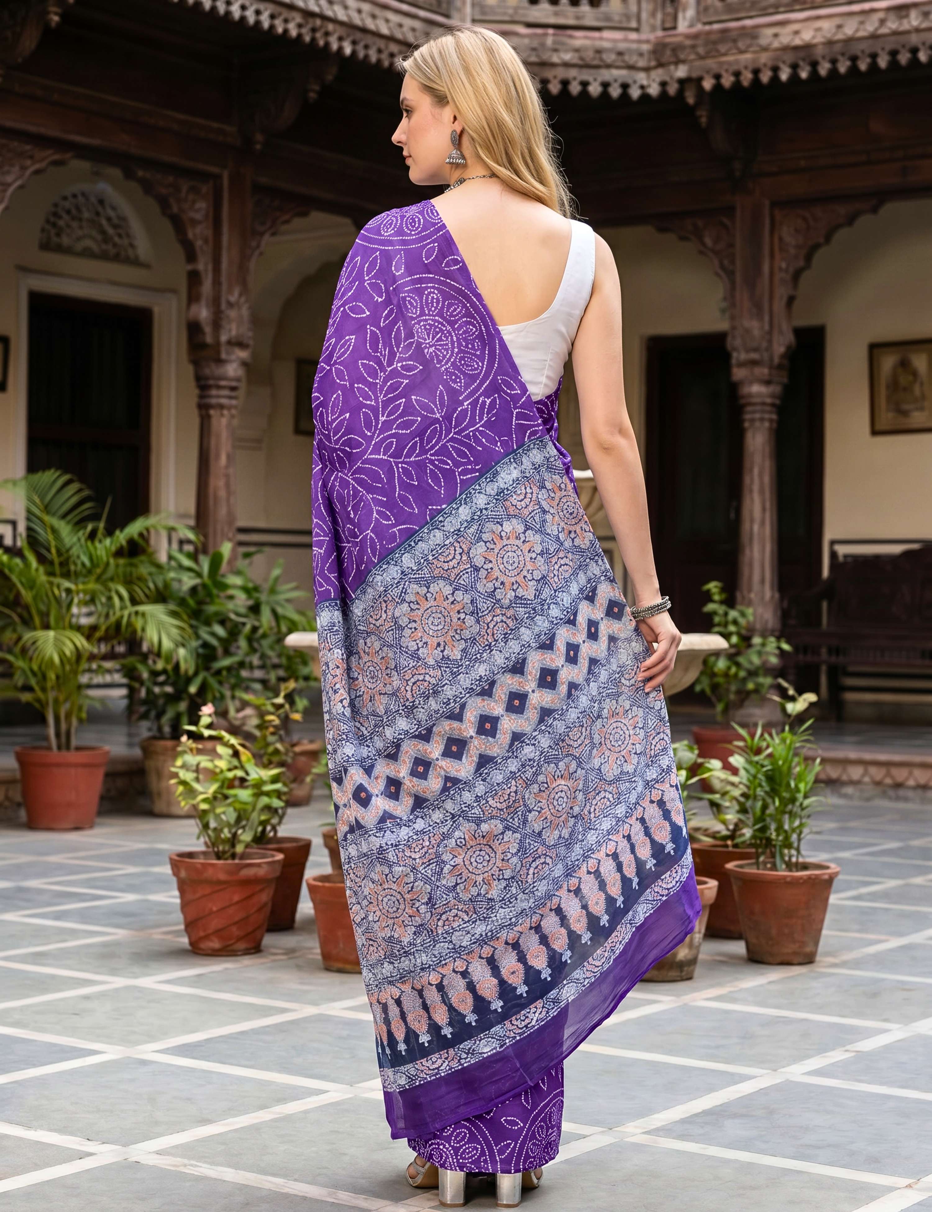 Woven Crepe Silk Saree