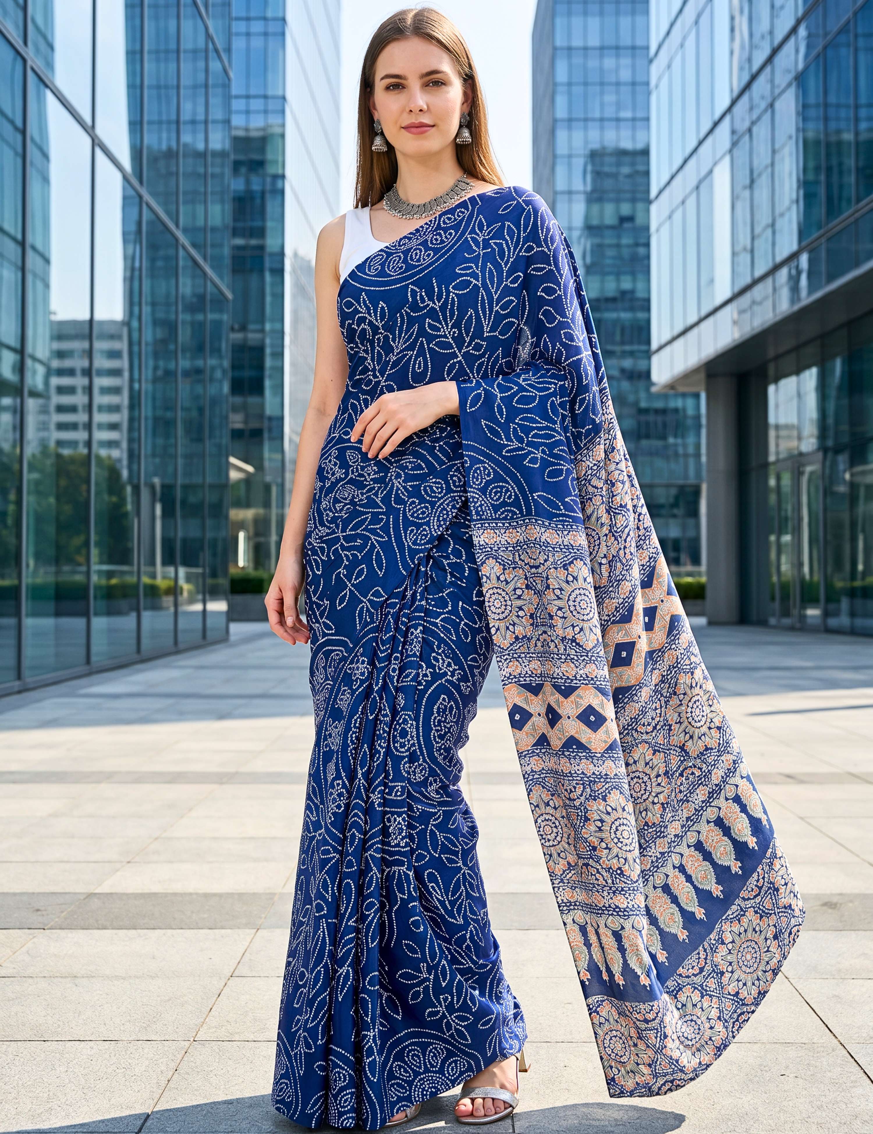 Woven Crepe Silk Saree