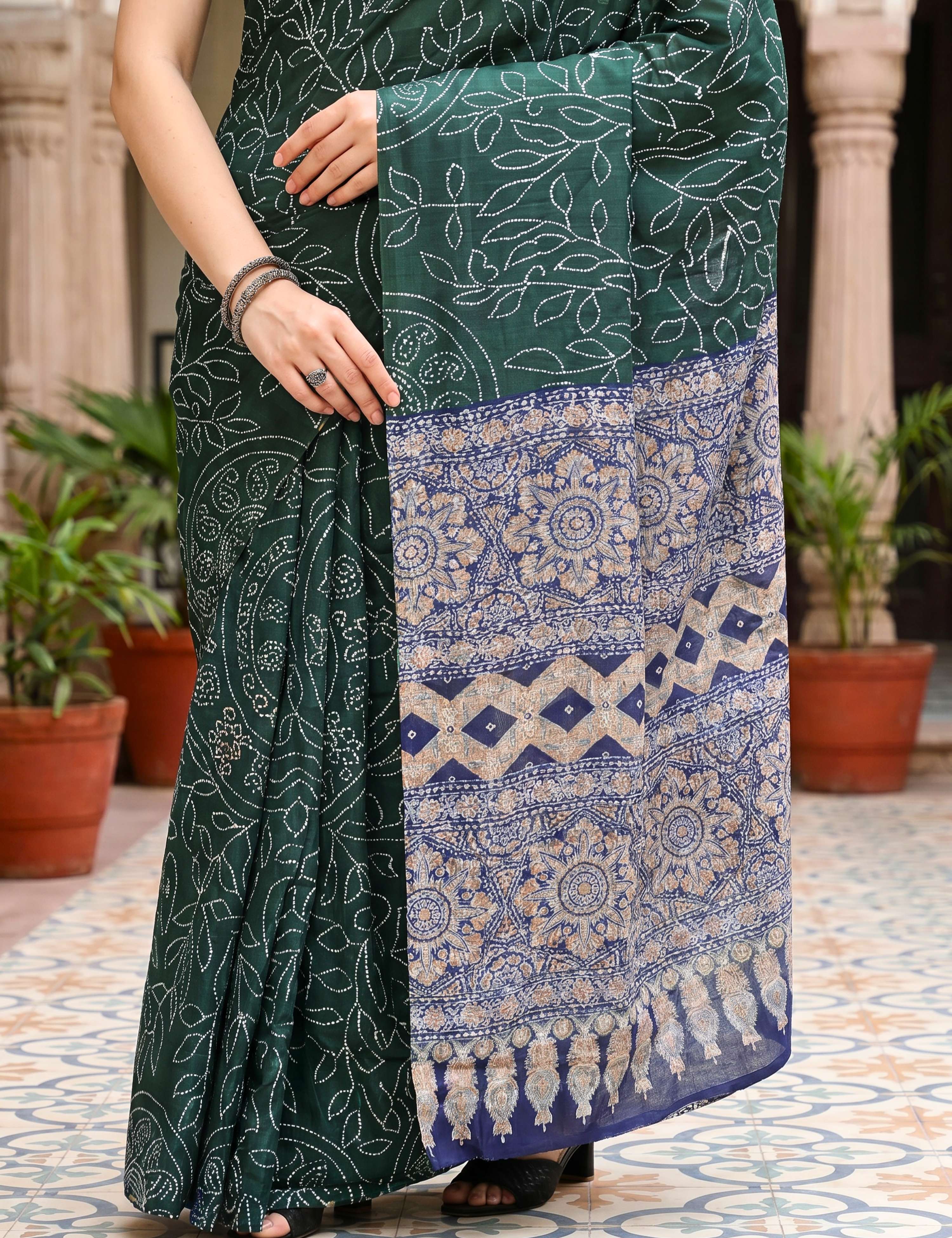 Woven Crepe Silk Saree