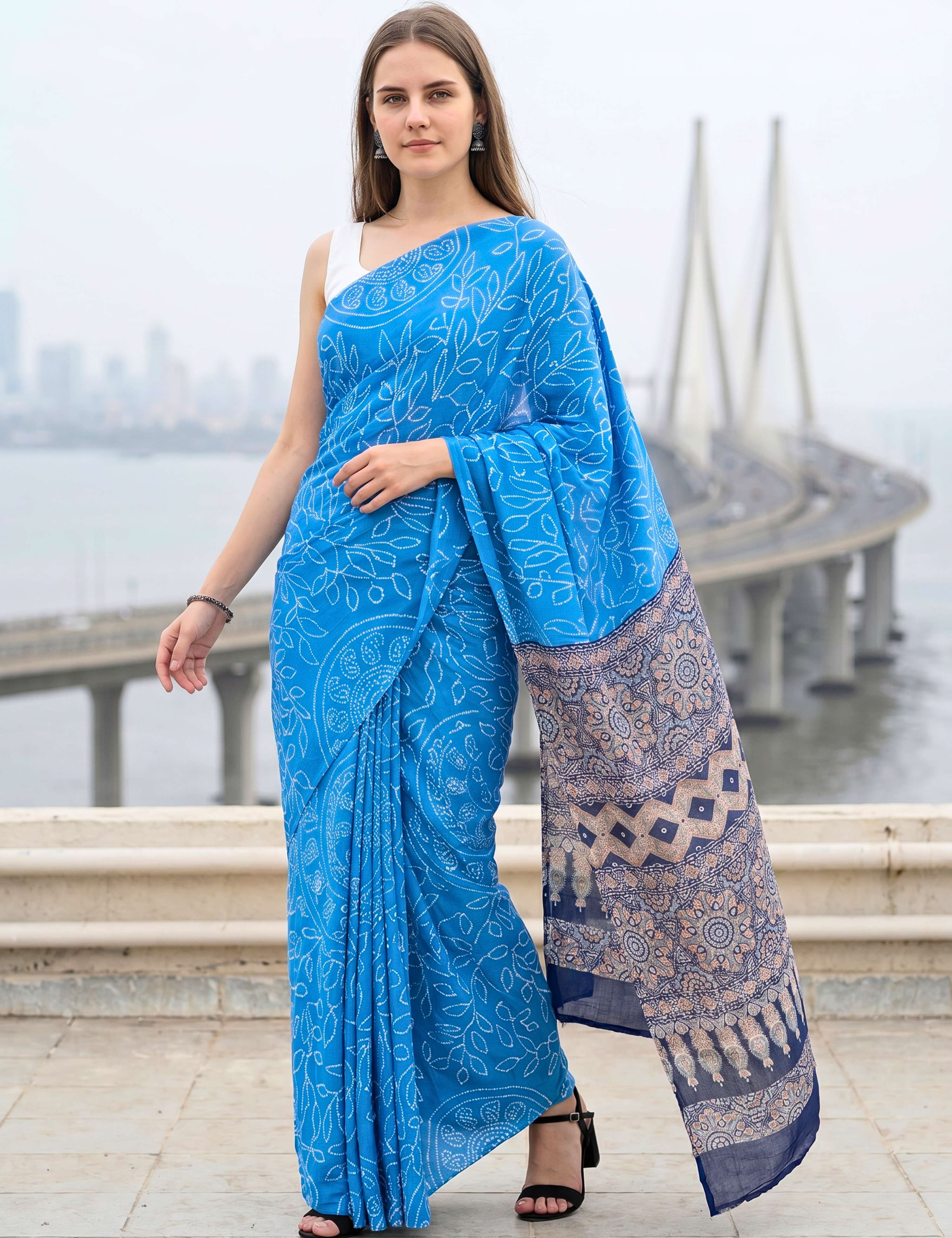 Woven Crepe Silk Saree