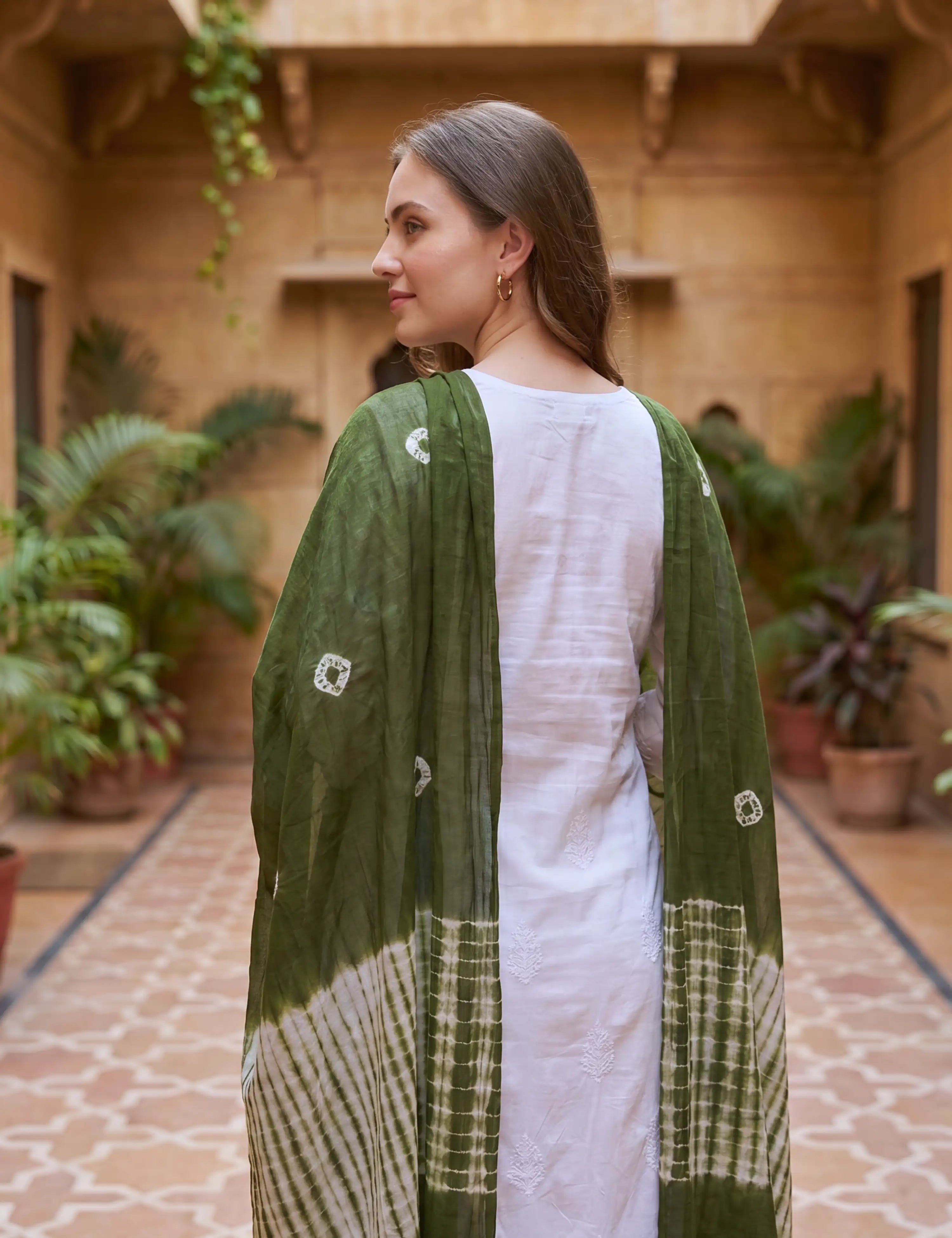 Batik Mul Cotton Dupatta