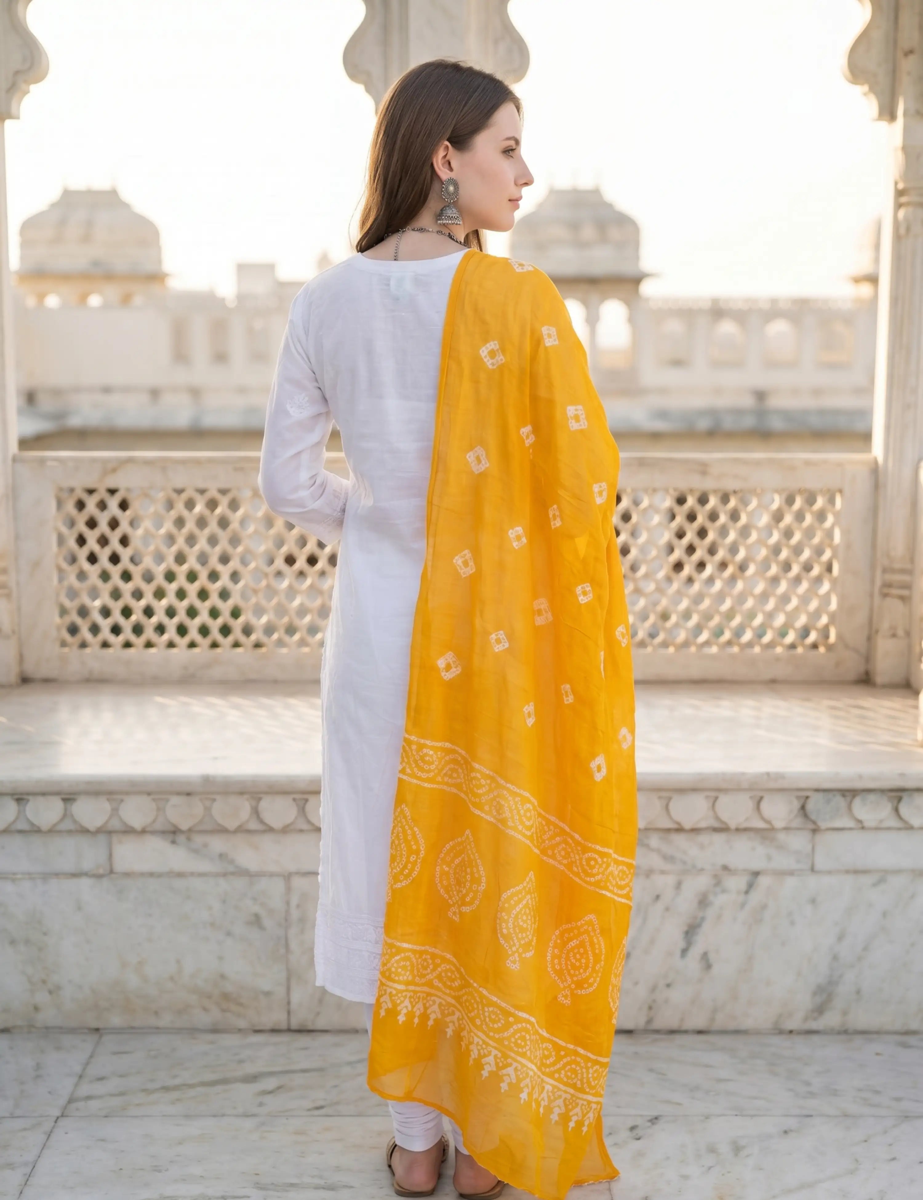 Batik Mul Cotton Dupatta
