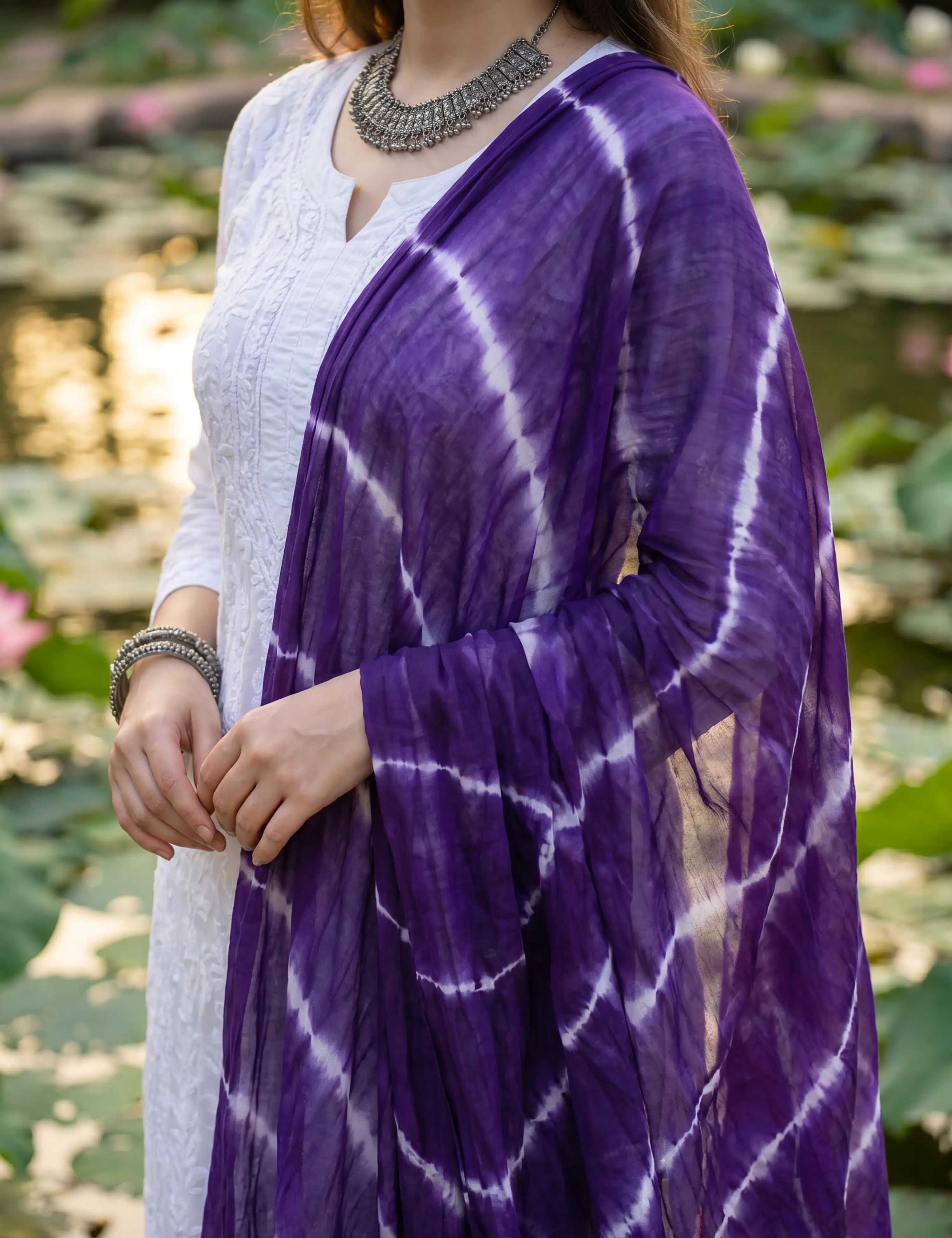Batik Mul Cotton Dupatta