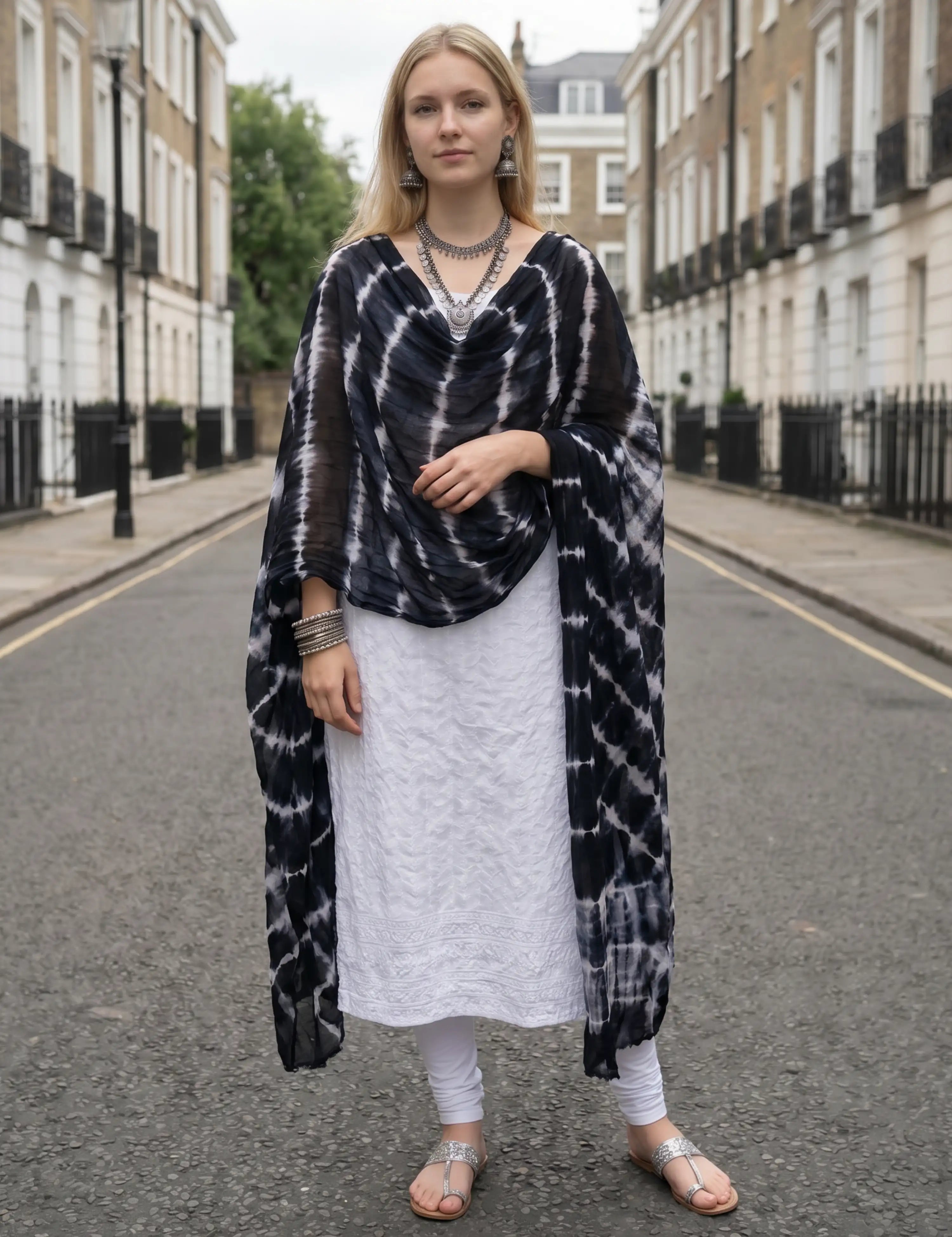 Batik Mul Cotton Dupatta
