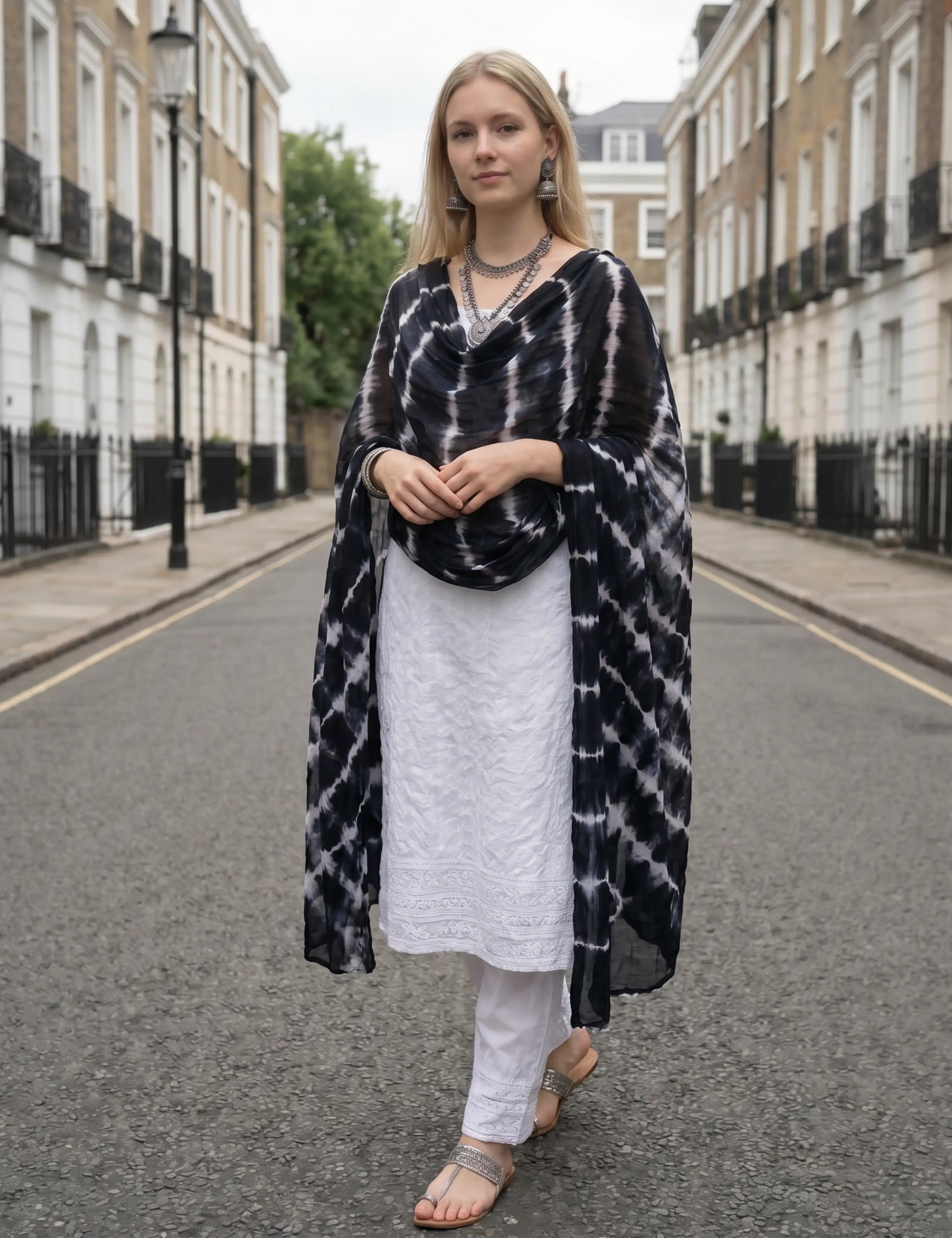 Batik Mul Cotton Dupatta