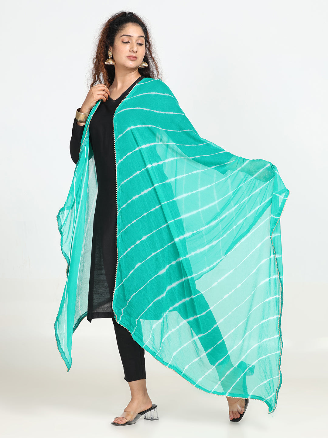 Chiffon Stripe Dupatta