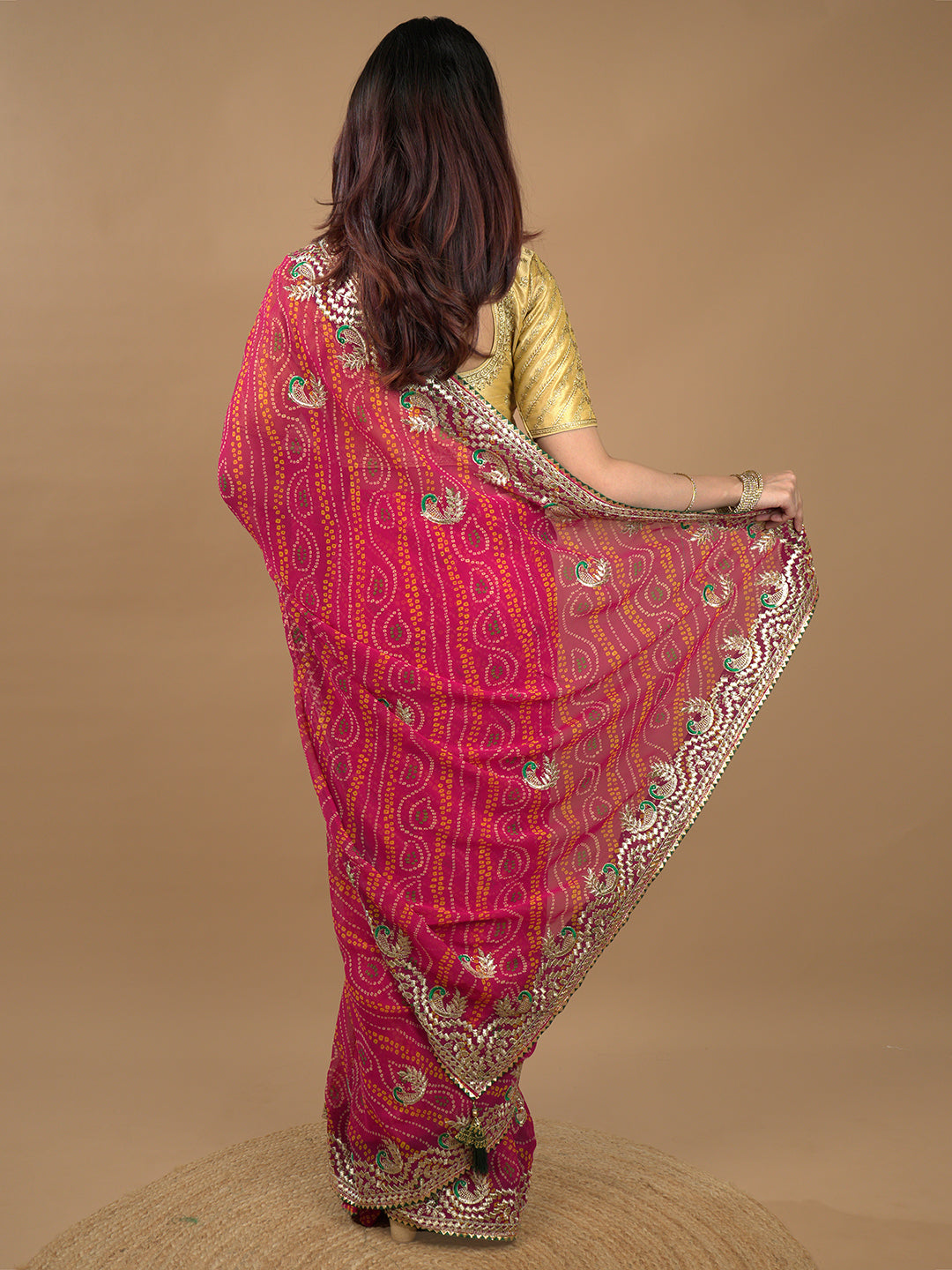 Bandhini Georgette Saree