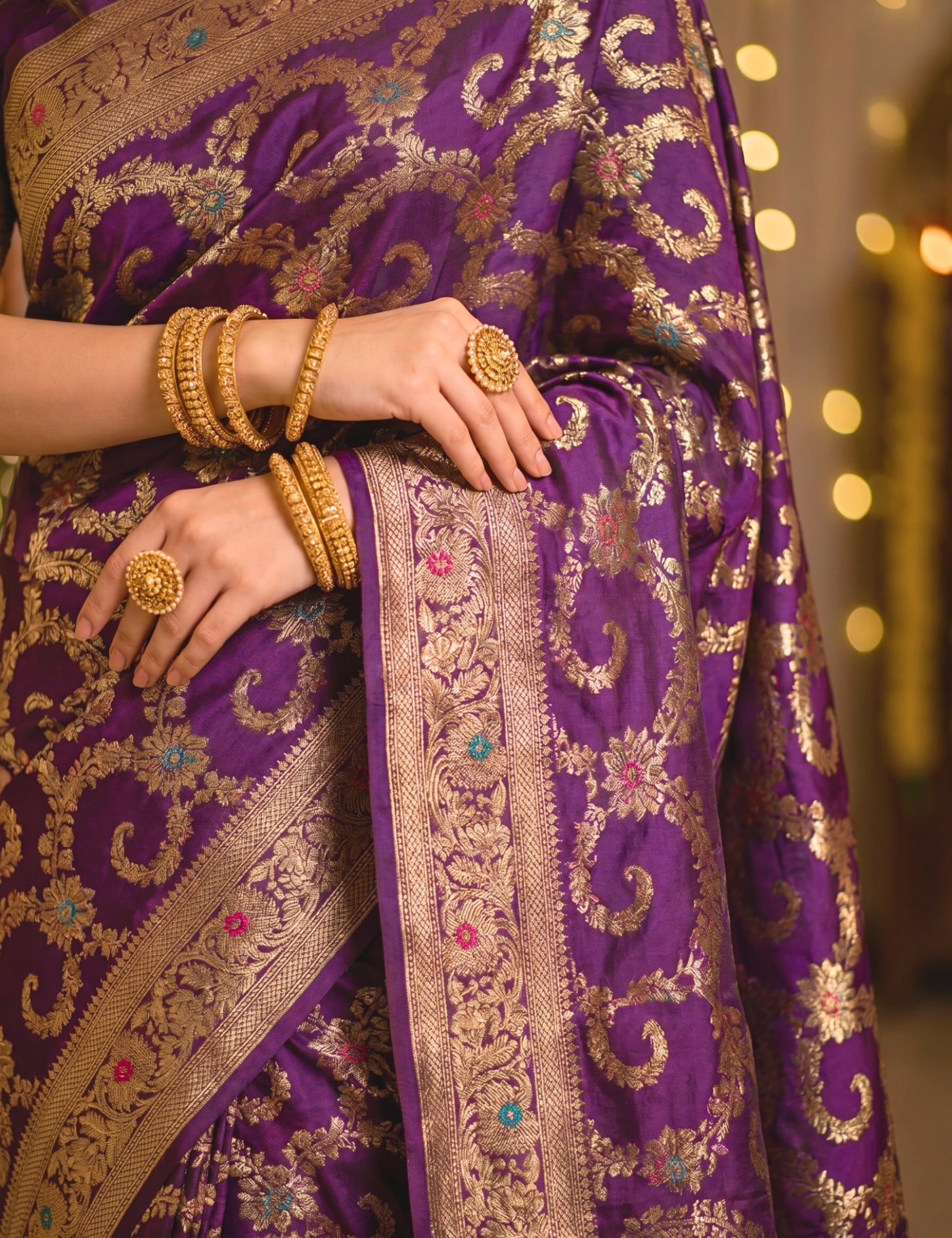 Banarasi Viscose Silk Saree