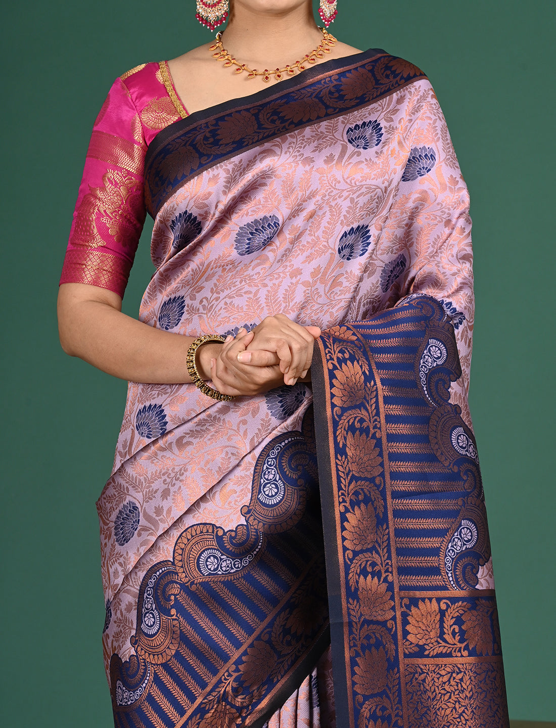 South Art Silk Geometric Saree