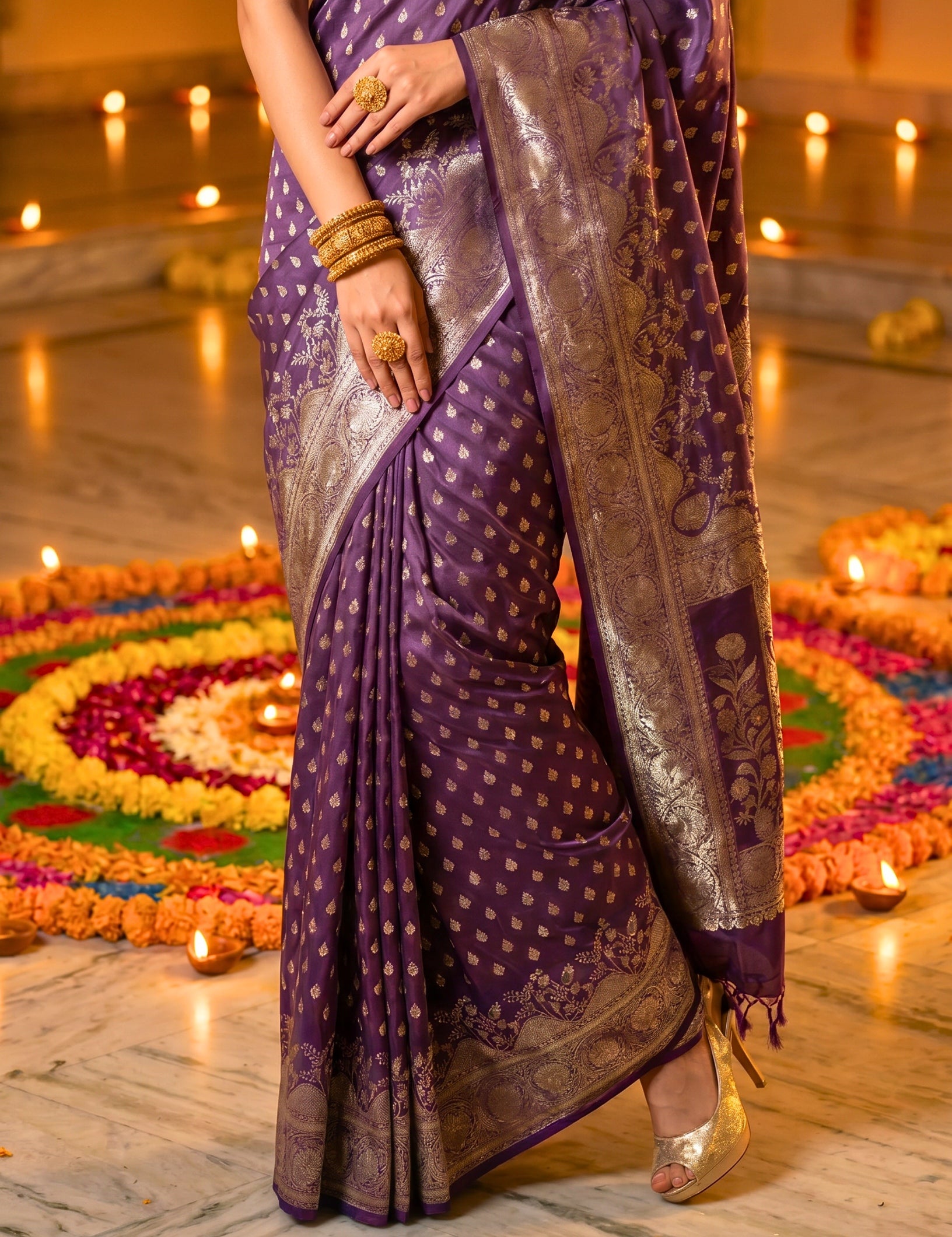 Banarasi Viscose Silk Saree