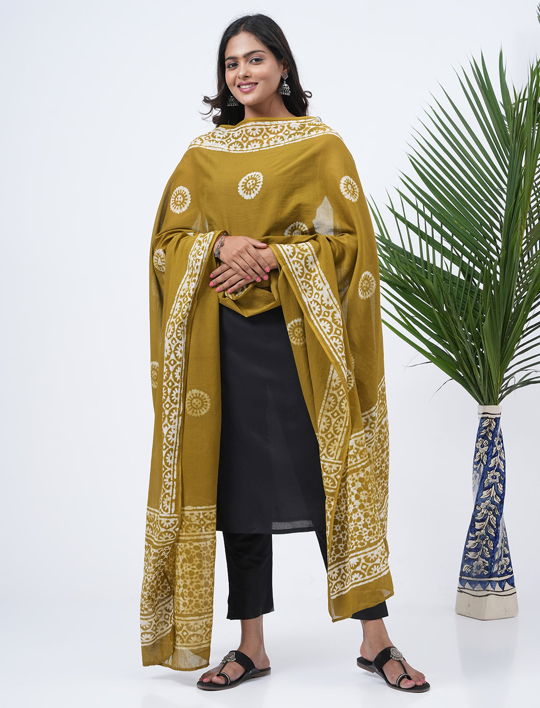 Batik Cotton Dupatta