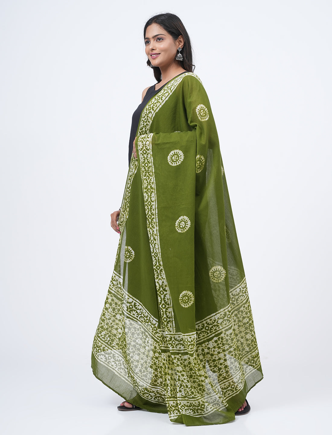 Batik Cotton Dupatta