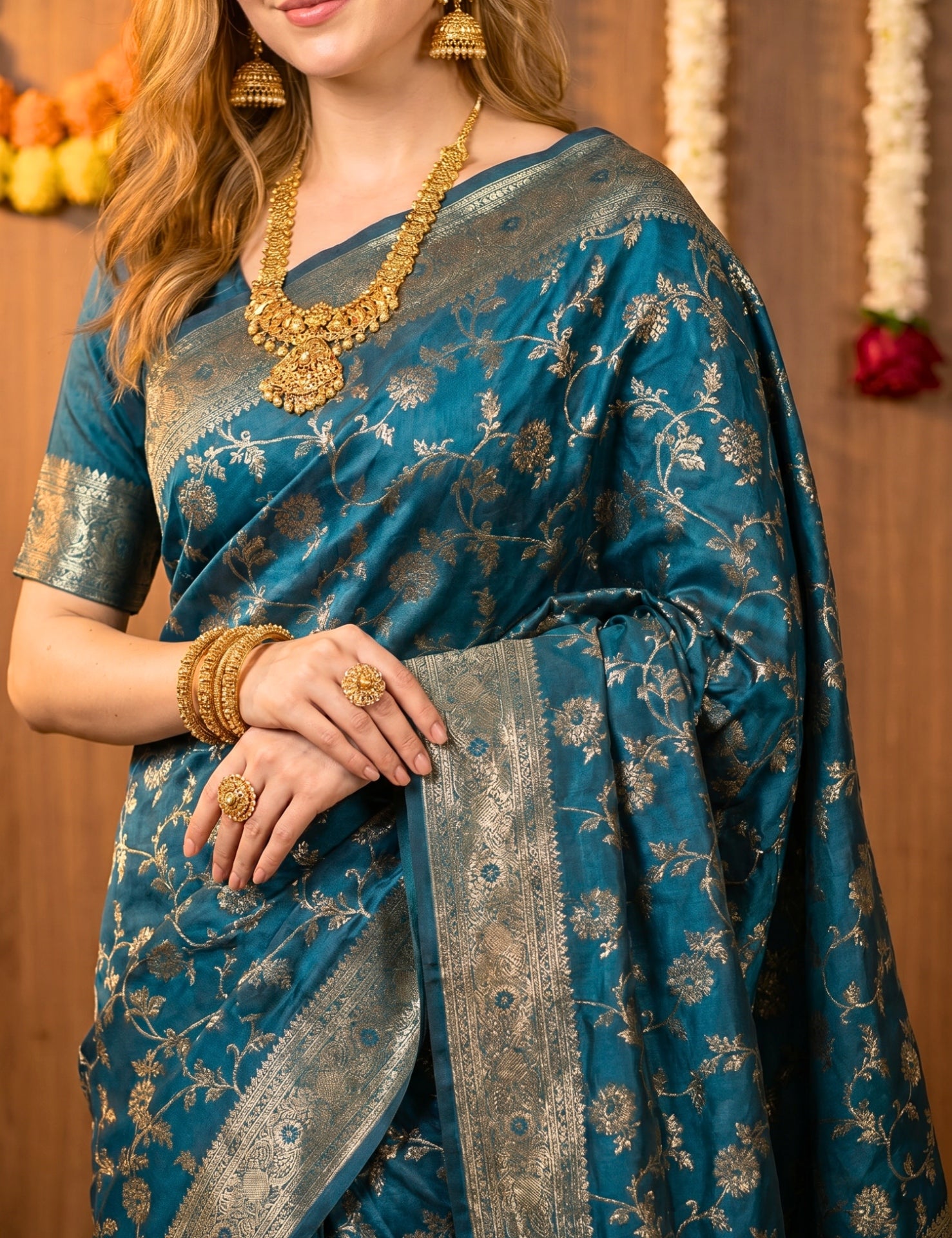Banarasi Viscose Silk Saree