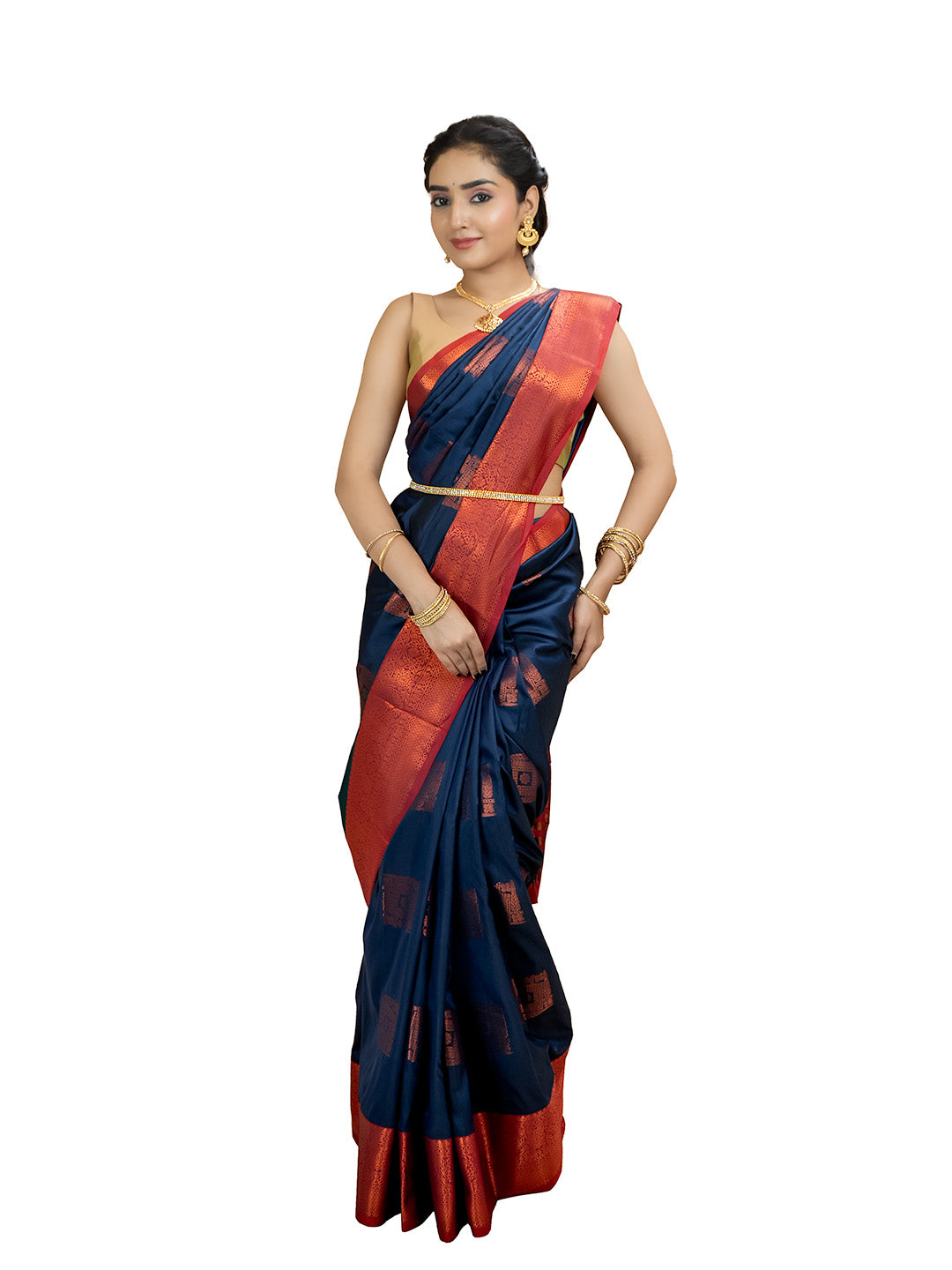 South Silk Brocade Saree