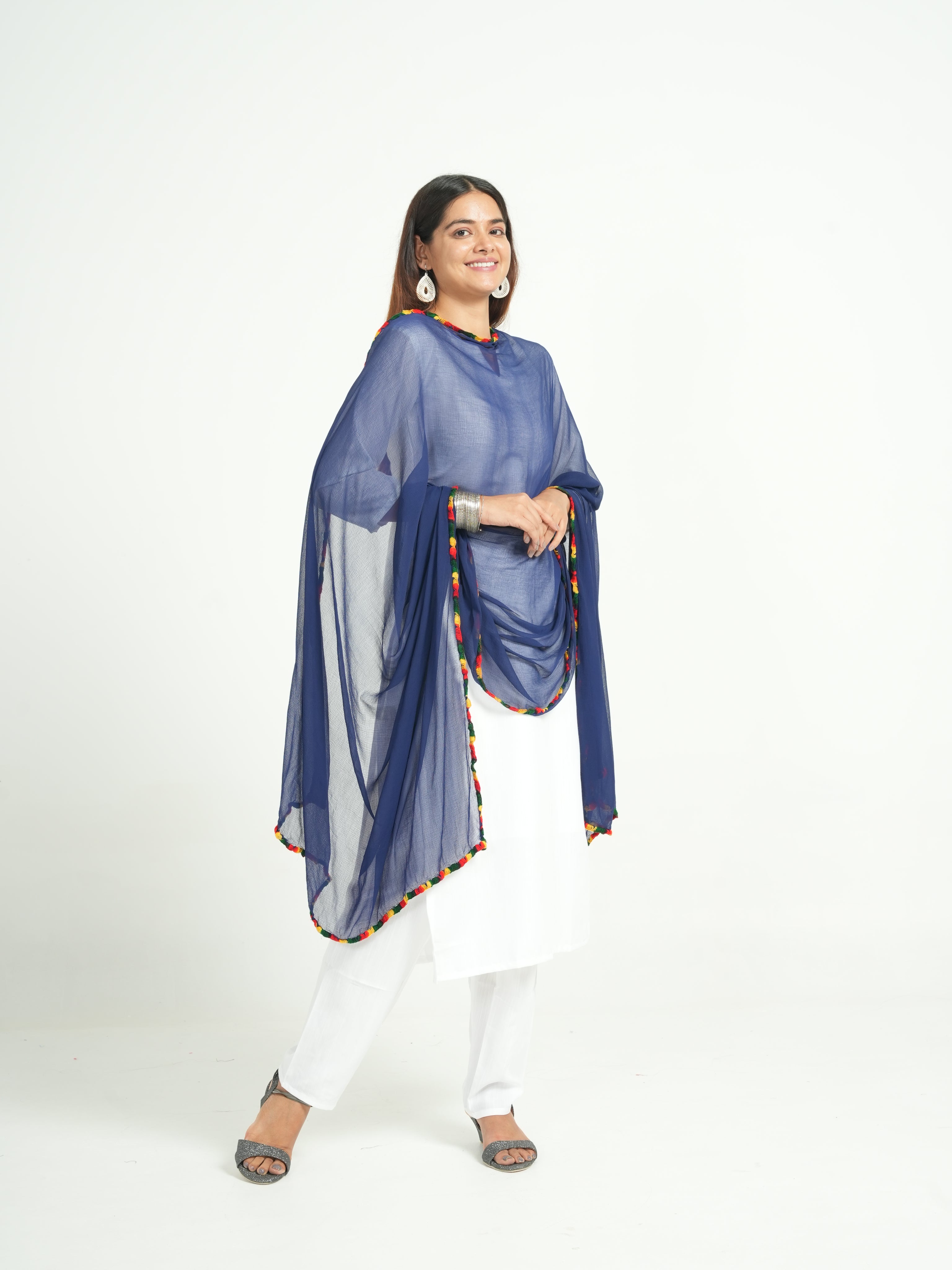 Chiffon Solid Dupatta