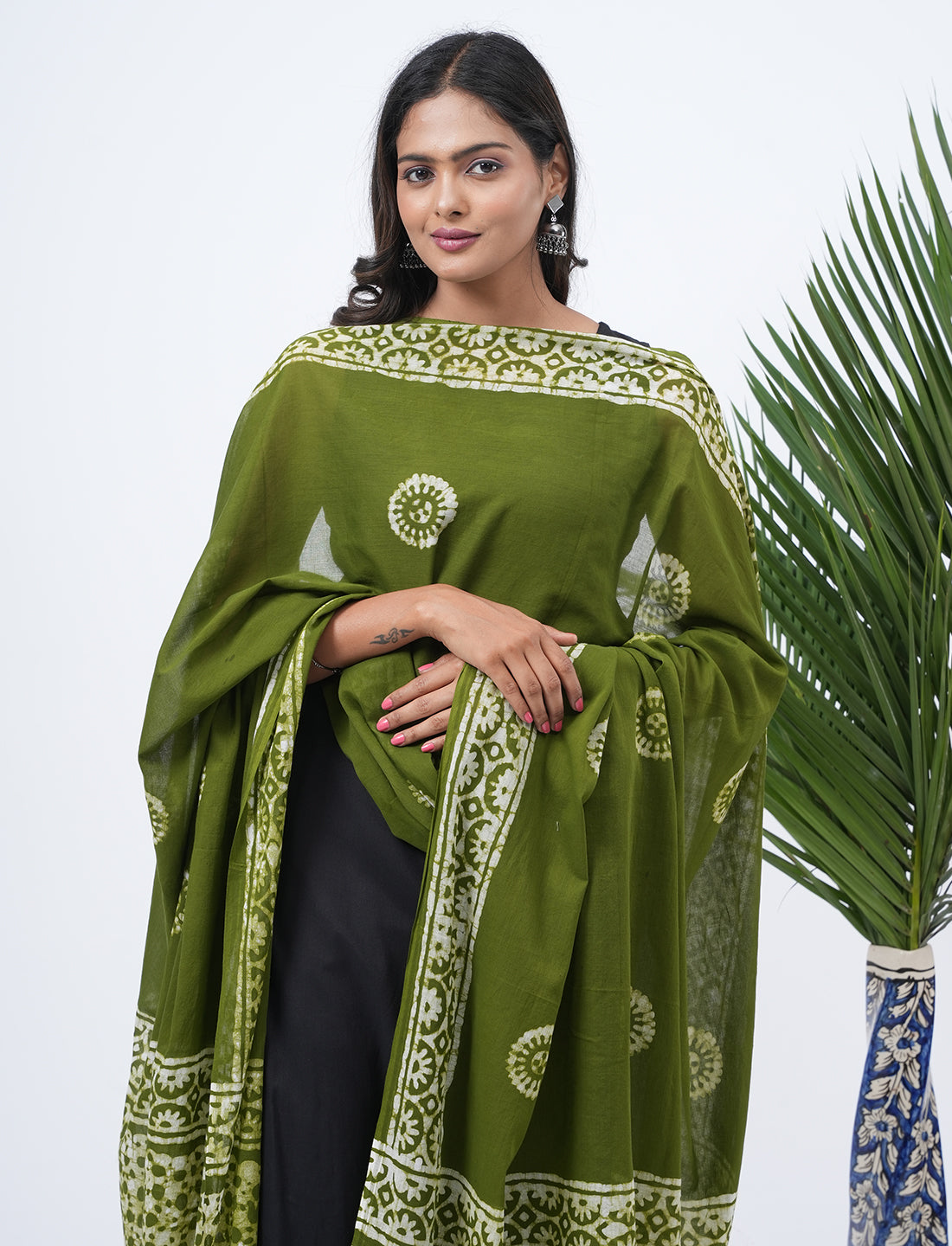 Batik Cotton Dupatta