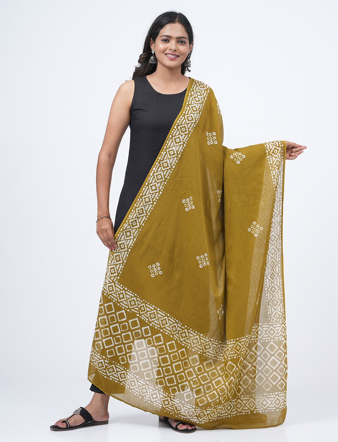 Batik Mul Cotton Dupatta