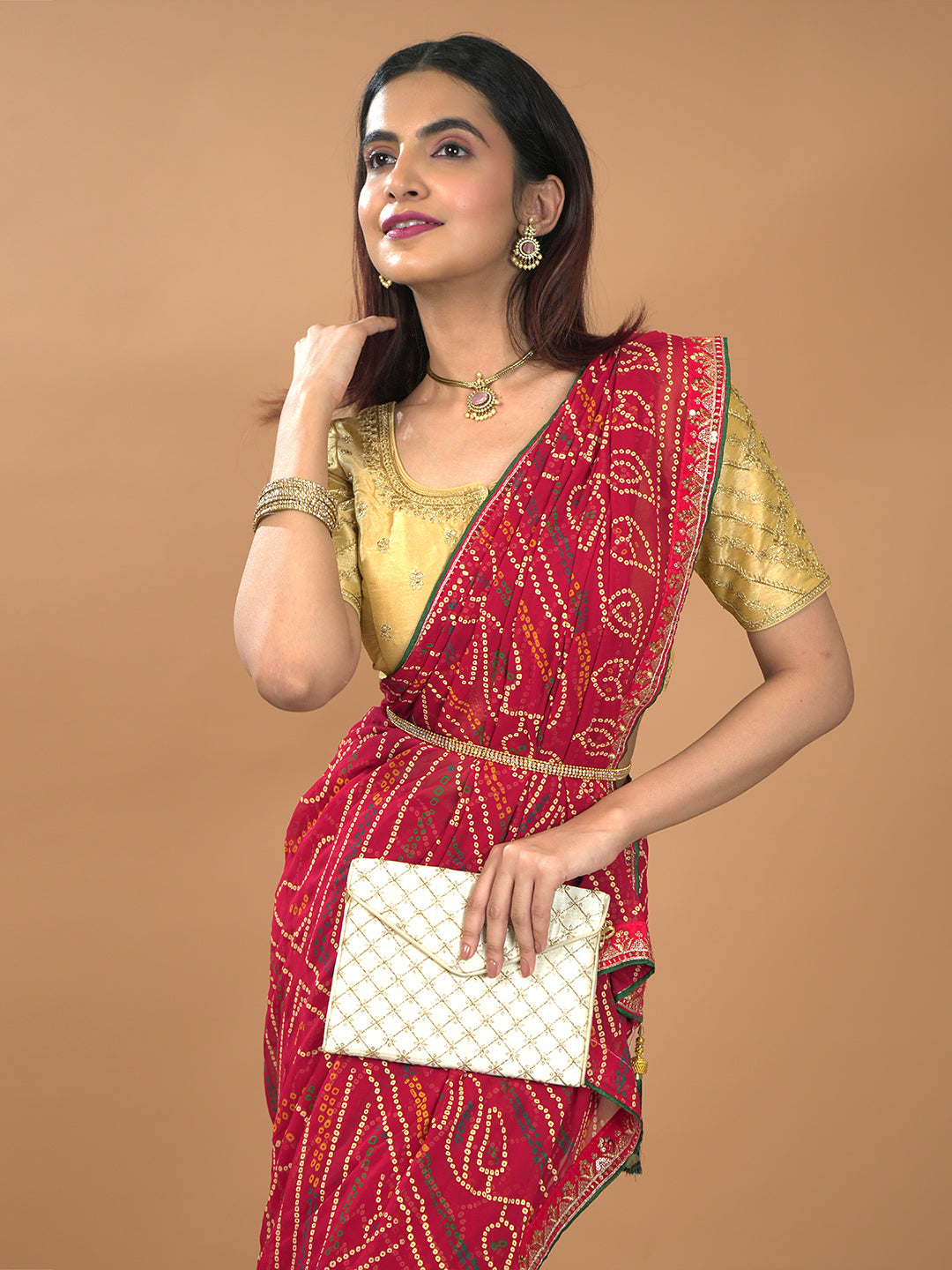 Bandhini Georgette Saree