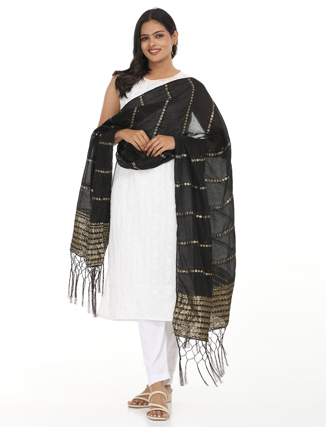 Festive Stripe Dupatta