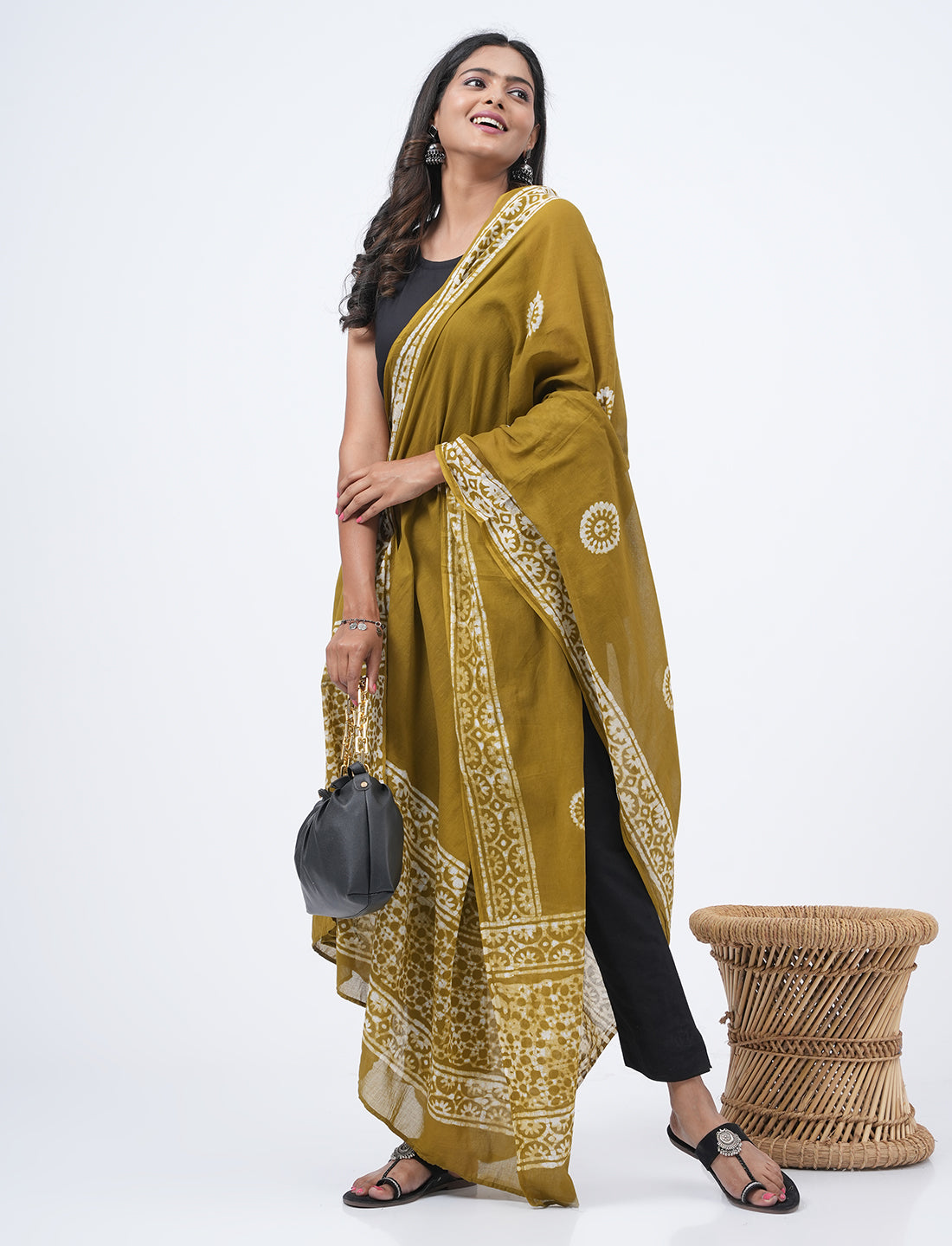 Batik Cotton Dupatta