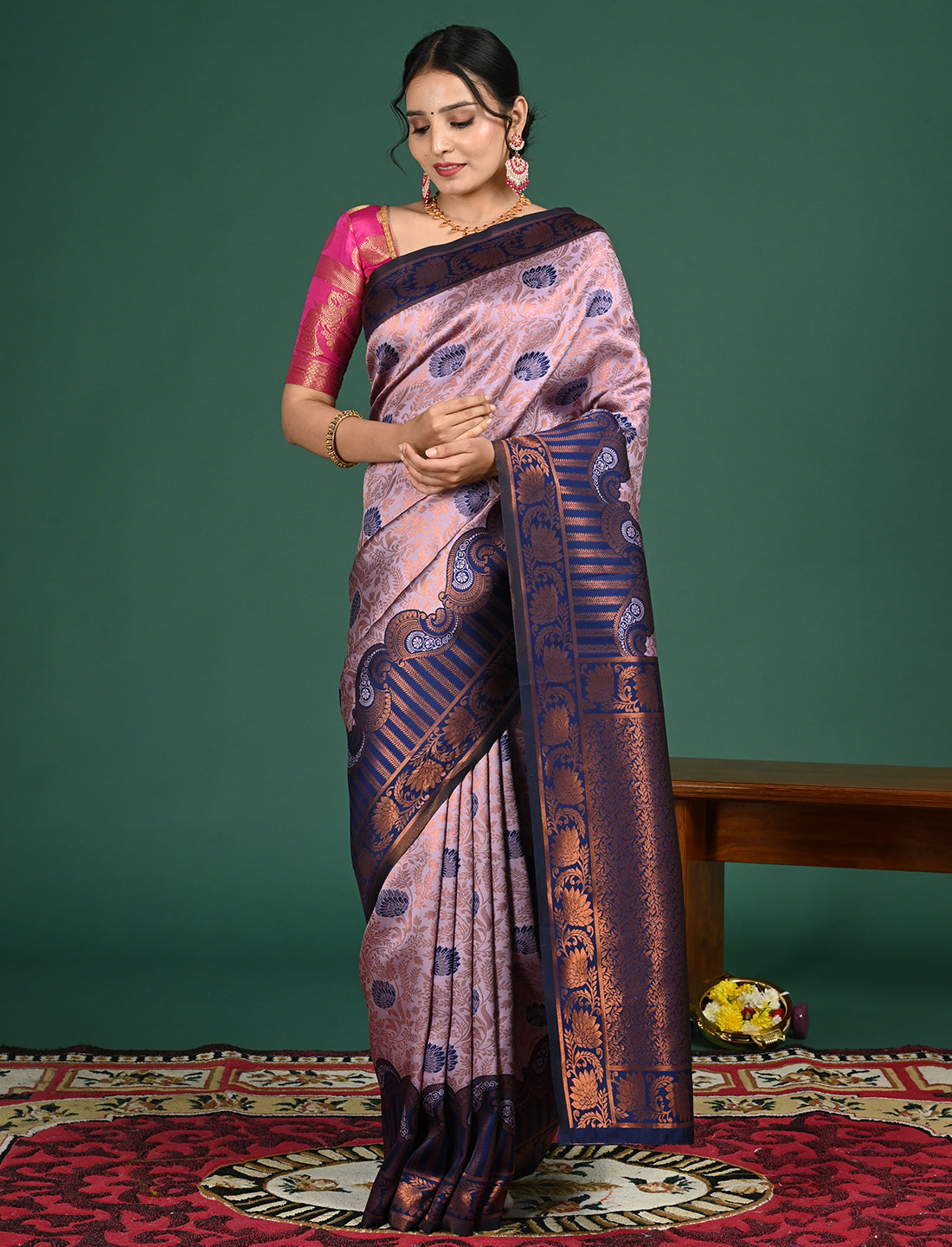 South Art Silk Geometric Saree