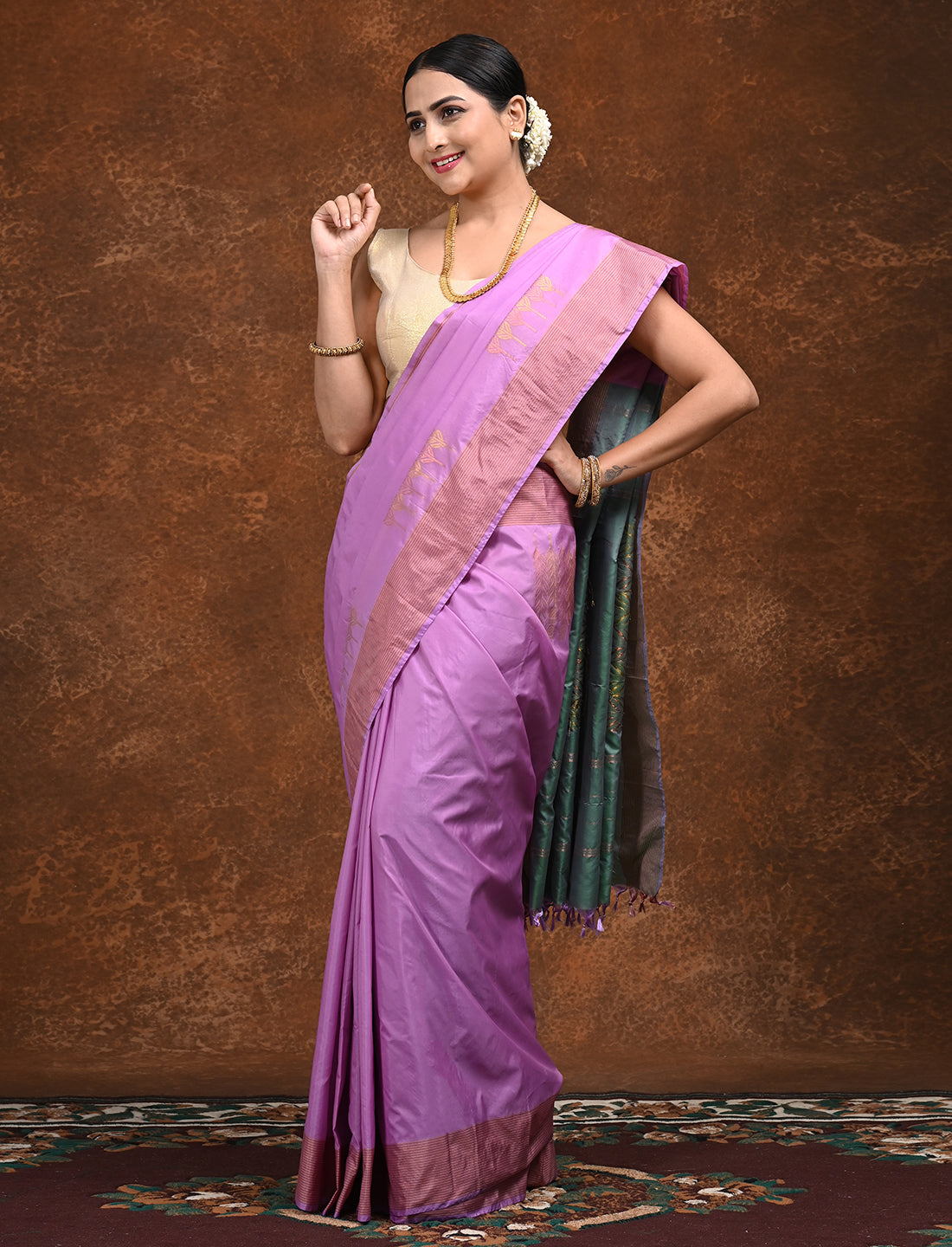 Arni Silk Zari weave Saree