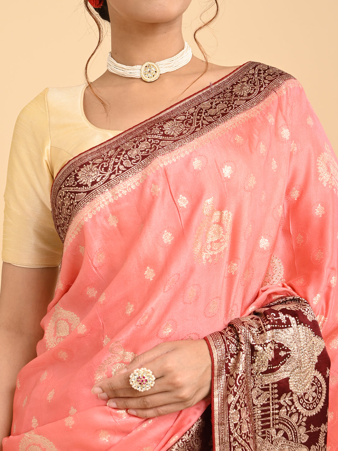 Banarasi Viscose Silk Saree