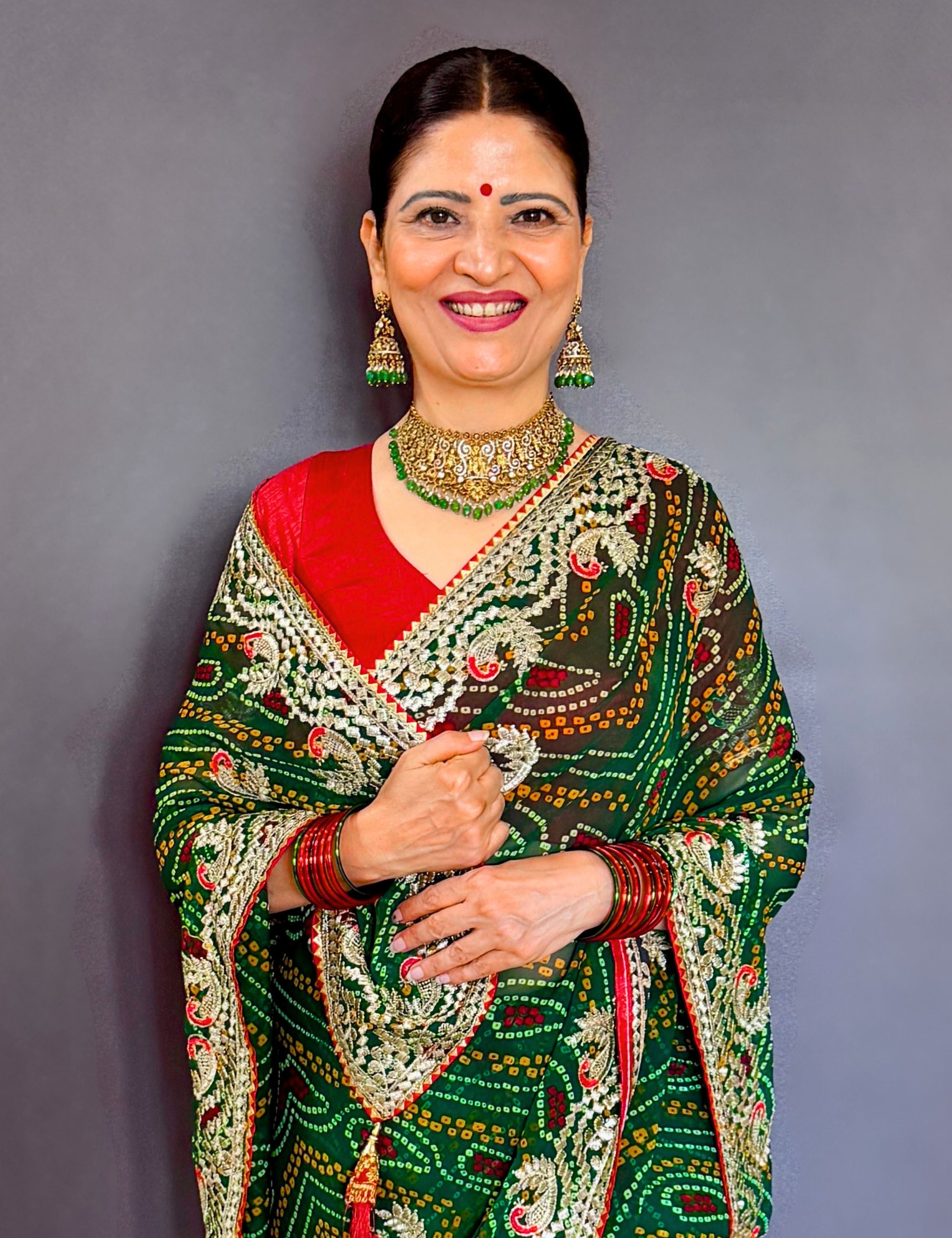 Bandhini Georgette Saree