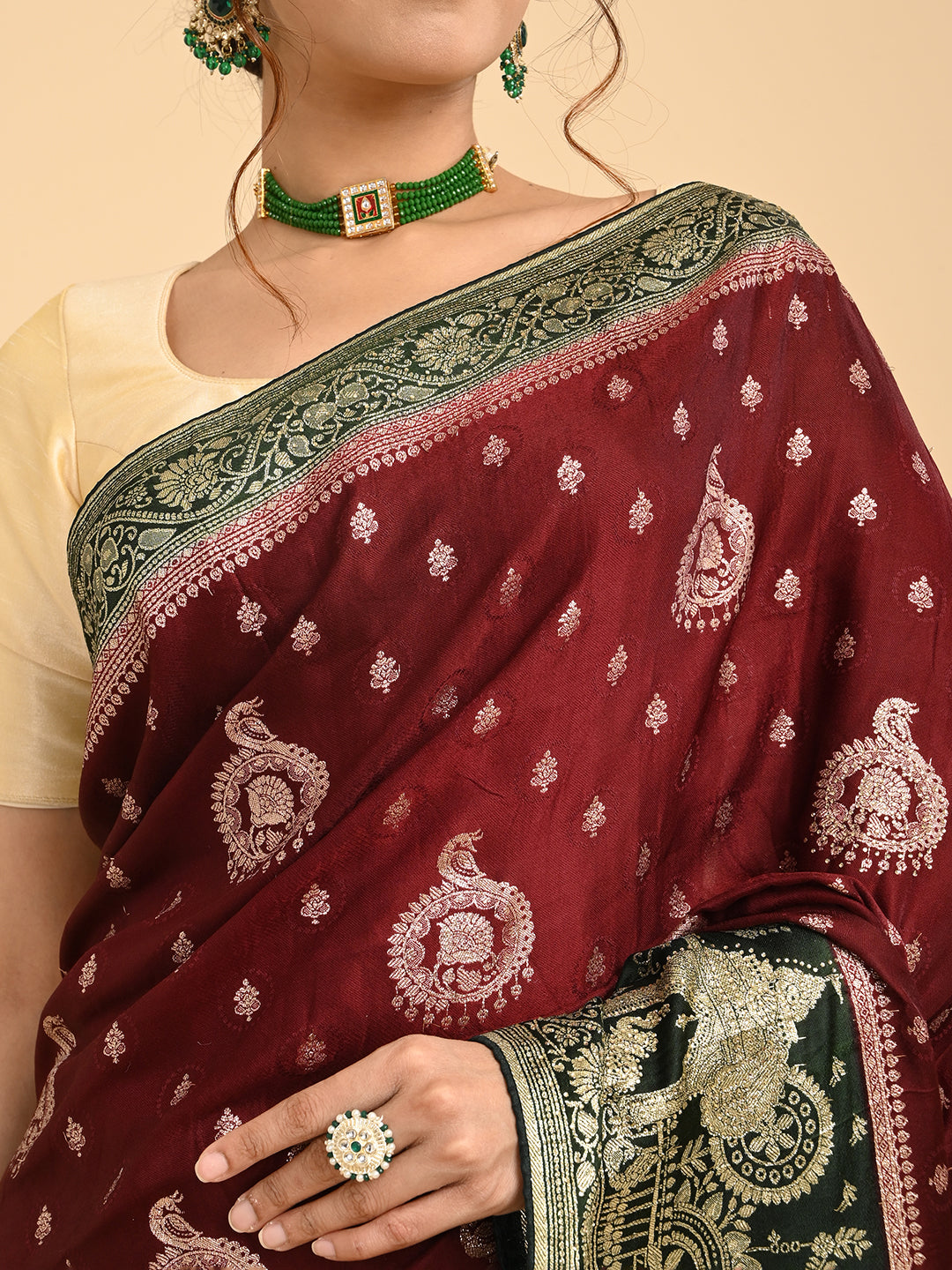 Banarasi Viscose Silk Saree