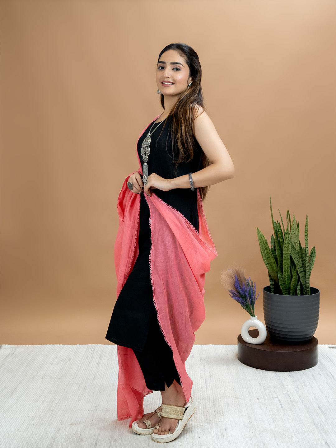 Solid Cotton Dupatta