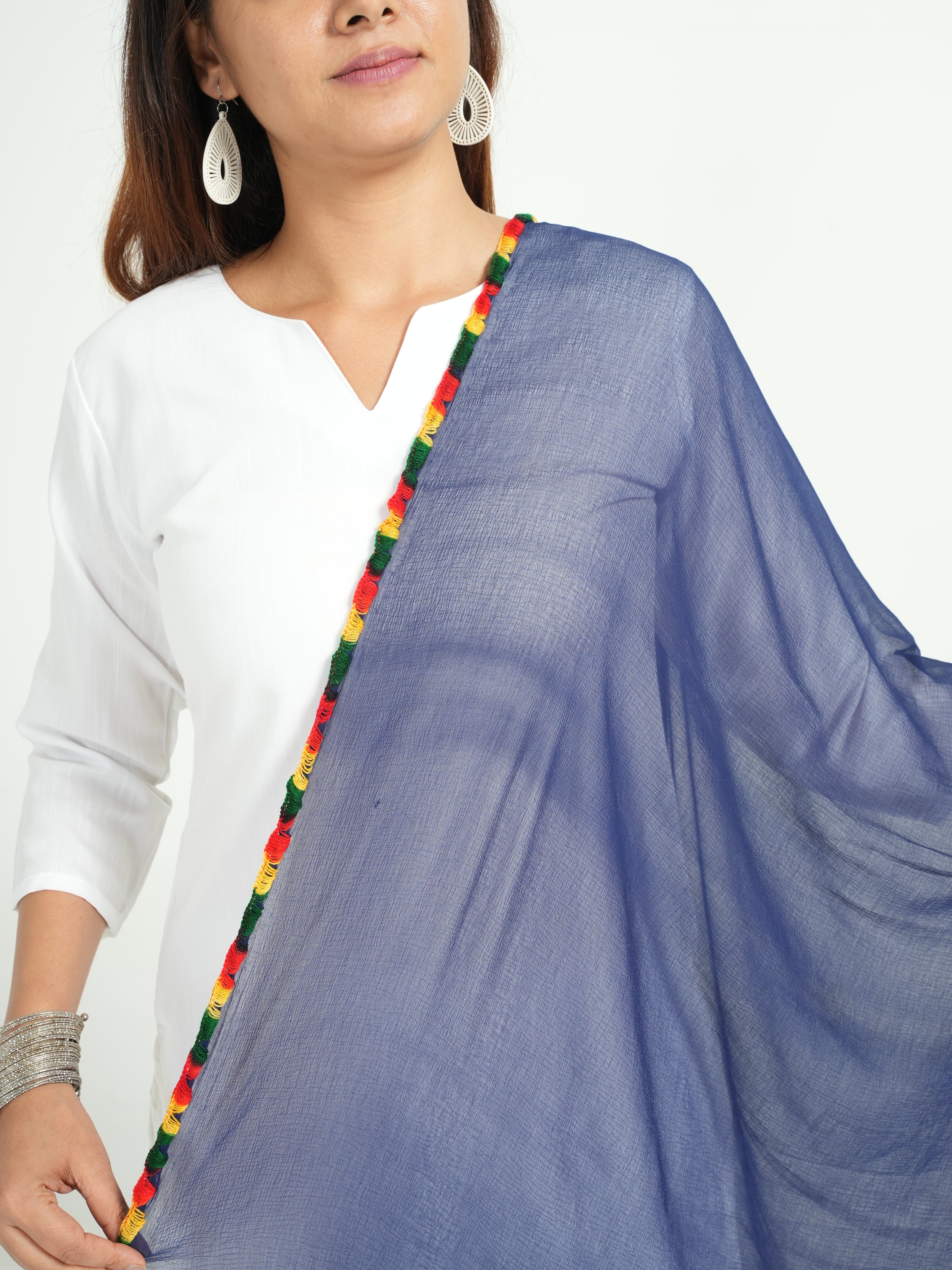 Chiffon Solid Dupatta