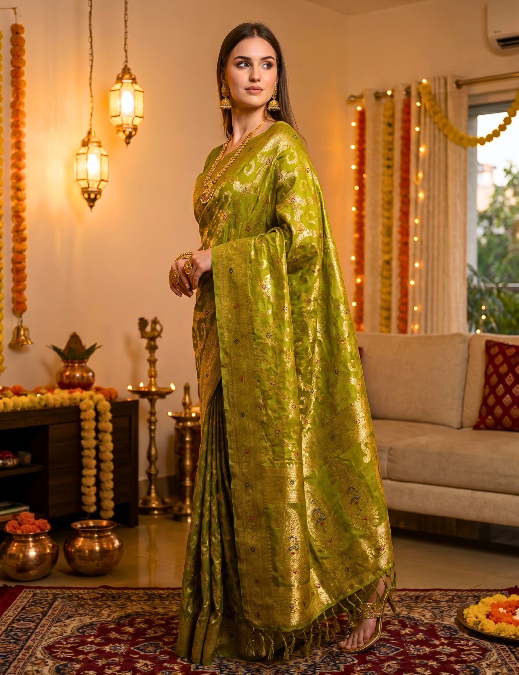 Banarasi Viscose Silk Saree