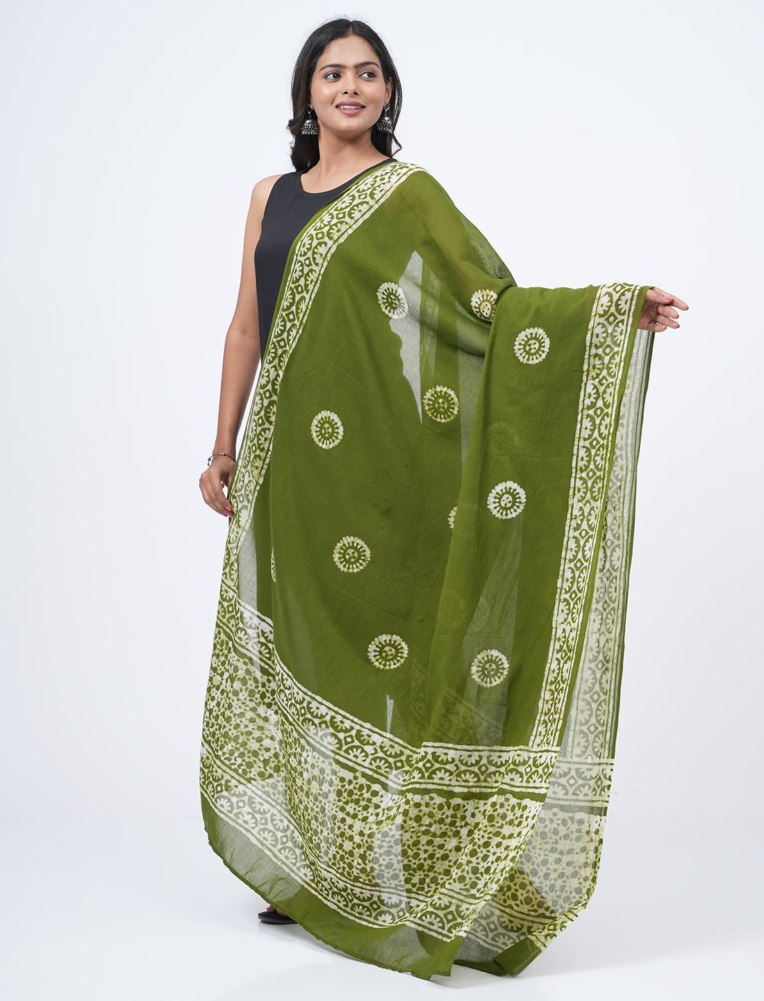 Batik Cotton Dupatta
